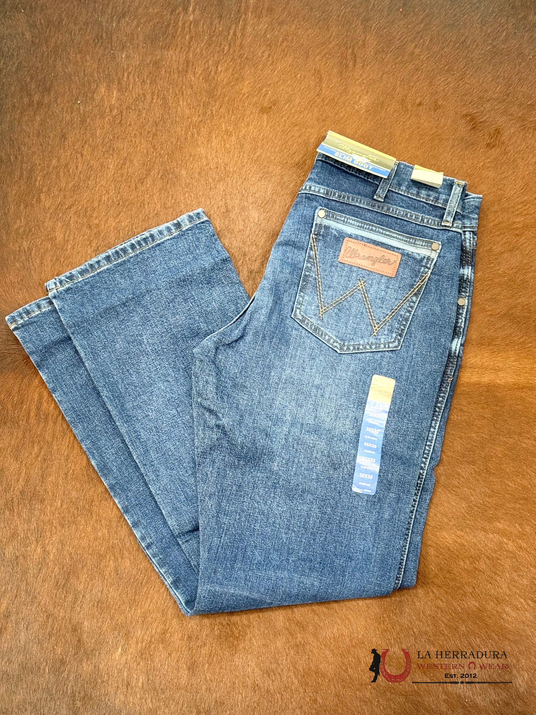 MEN’S WRANGLER RETRO SLIM BOOT 112314612 WRANGLER JEANS