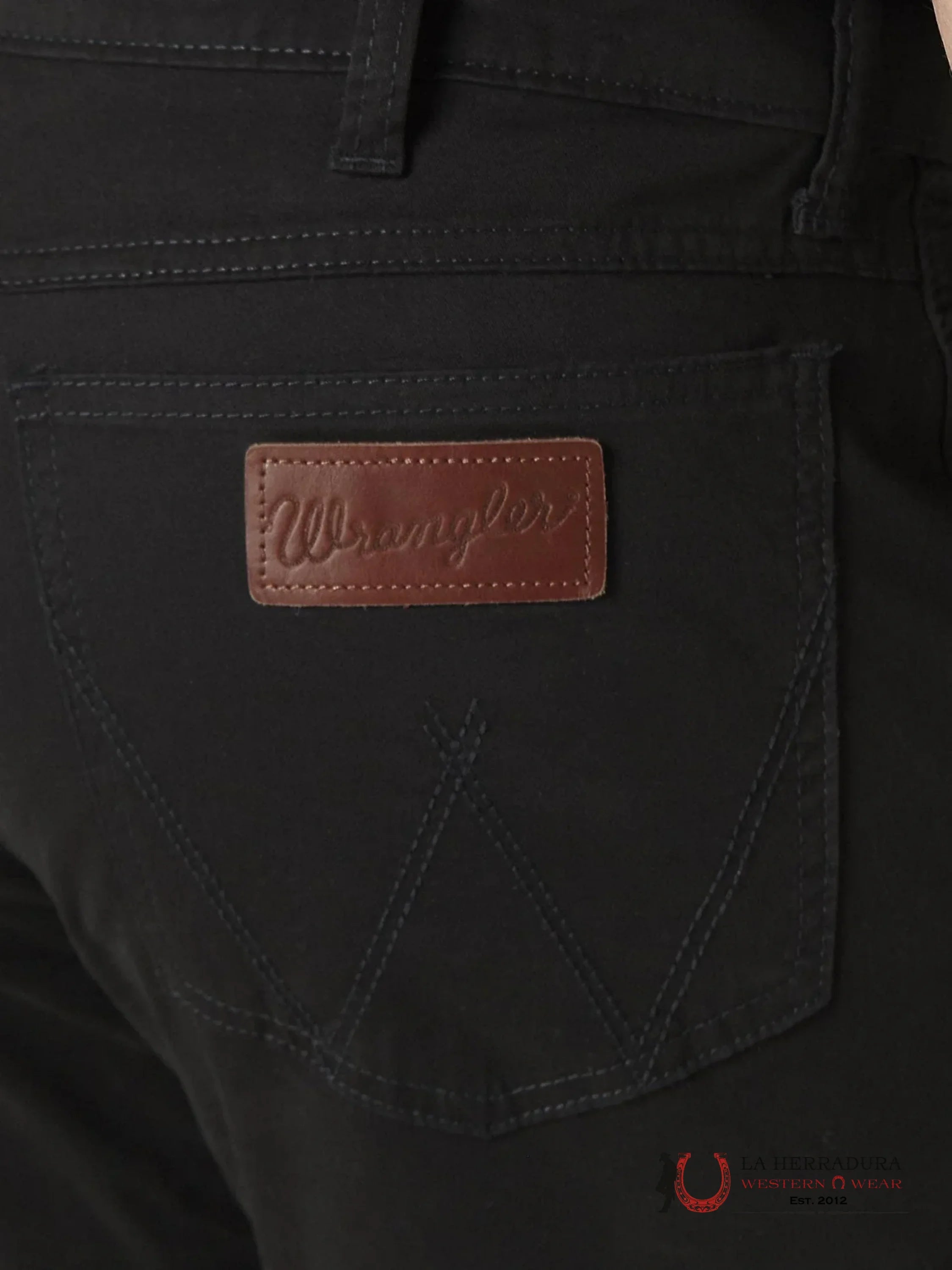 MEN’S WRANGLER SLIM STRAIGHT BLACK JEANS LIGHTWEIGHT 1088MWZBK WRANGLER JEANS