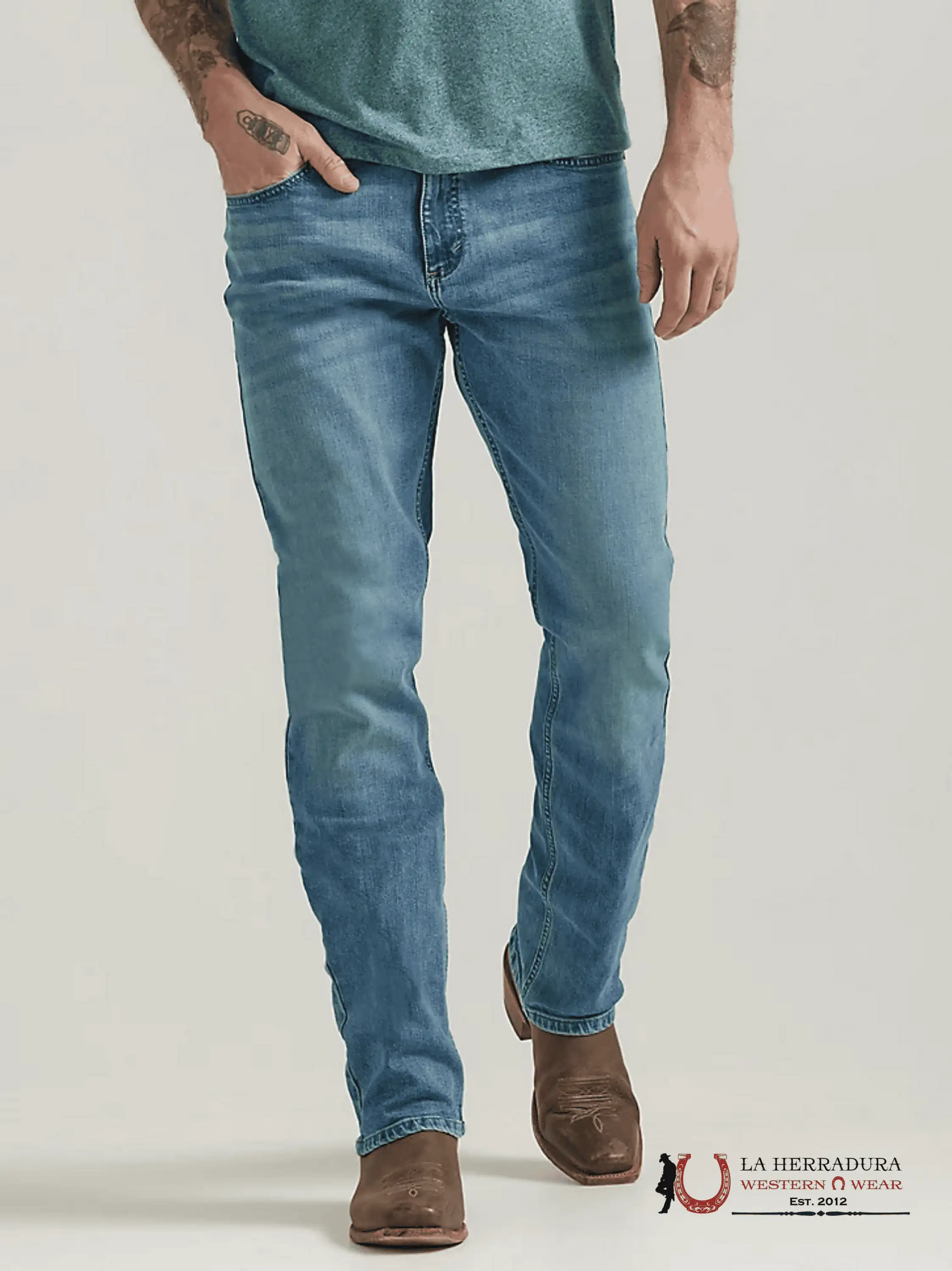 MEN’S WRANGLER SLIM STRAIGHT JEAN 20x 112330346 WRANGLER JEANS