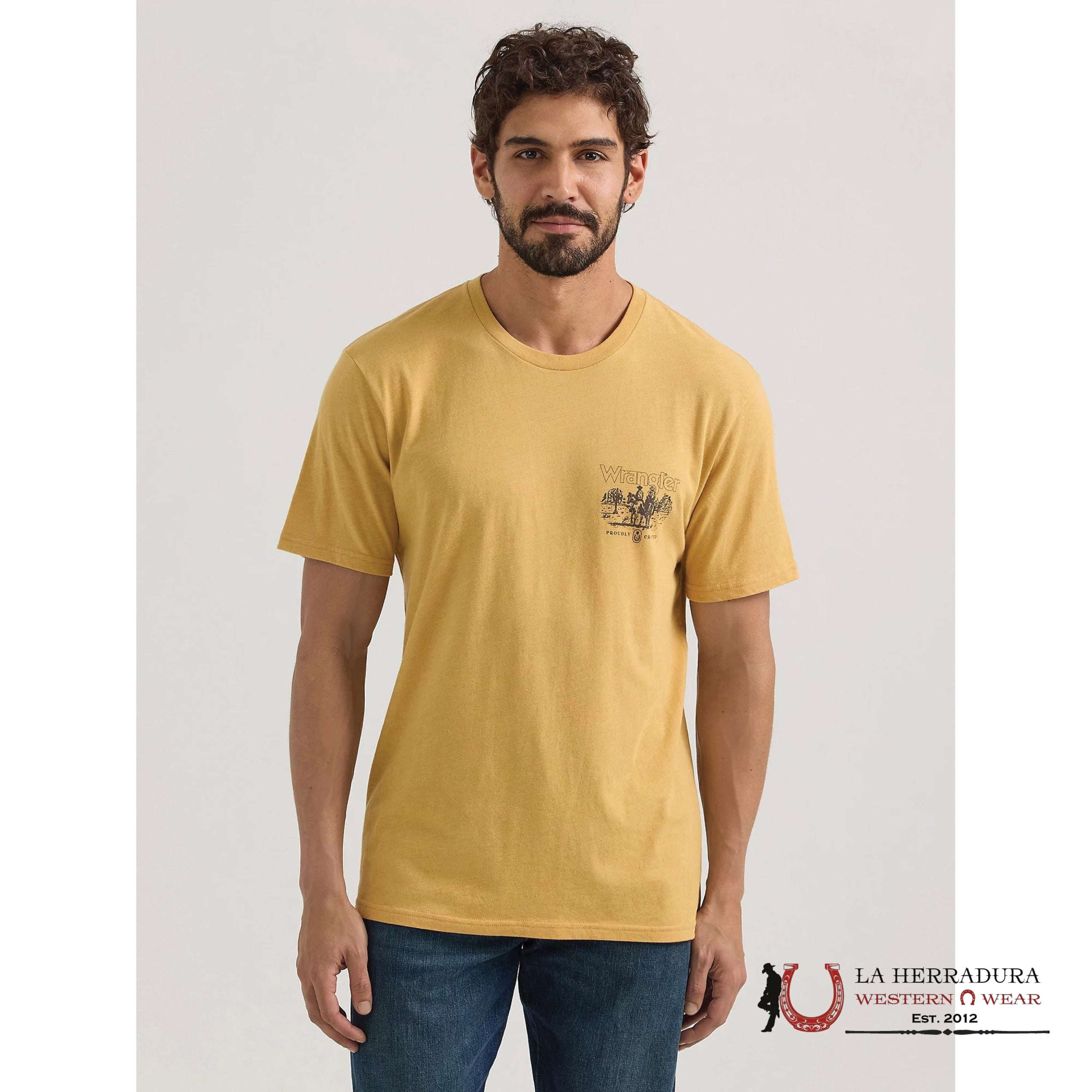 Men’s Wrangler T-Shirt 112350031 ROPA HOMBRES