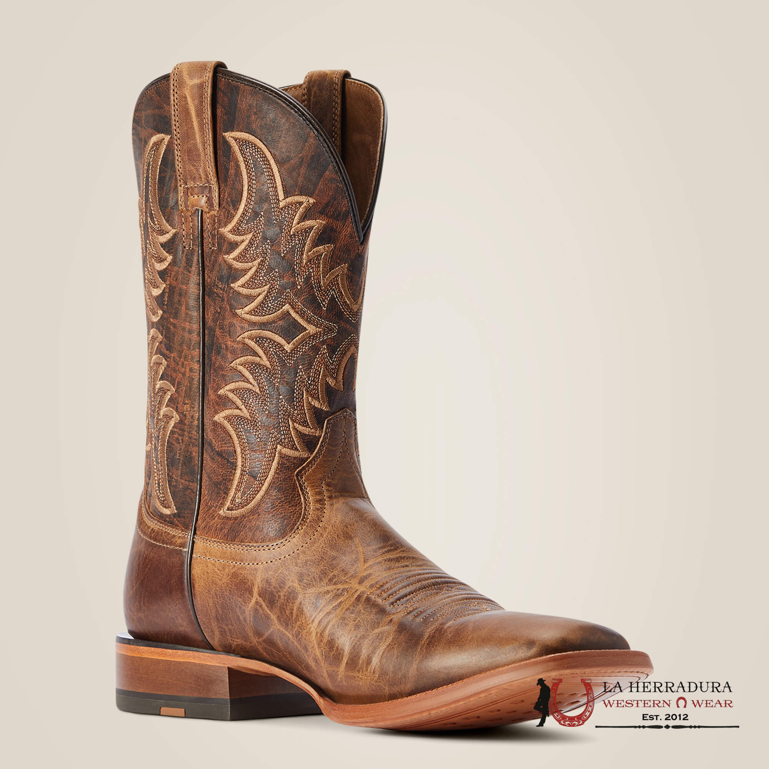 Mensariat Point Ryder Cowboy Boot Burnt Brown 2471 Botas Hombres