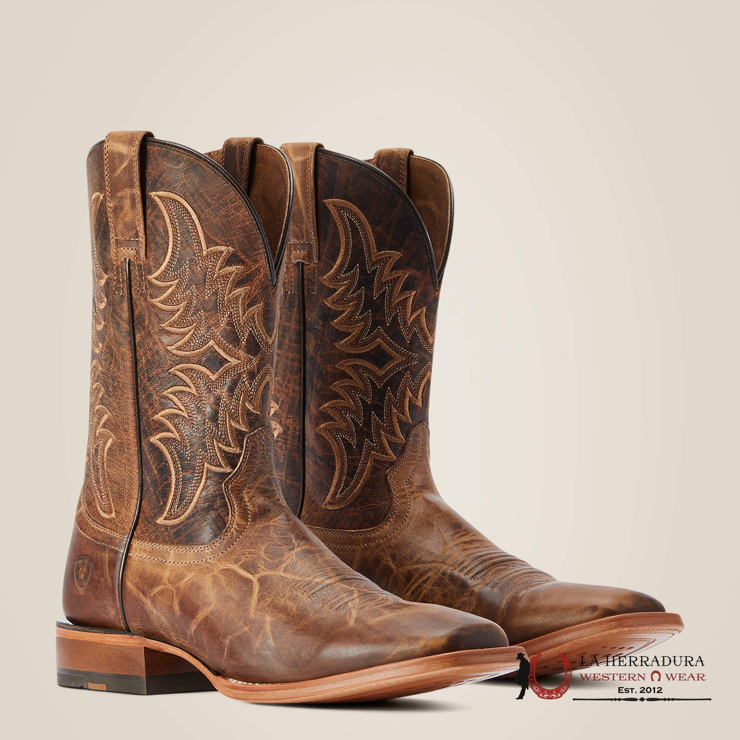 Mensariat Point Ryder Cowboy Boot Burnt Brown 2471 Botas Hombres