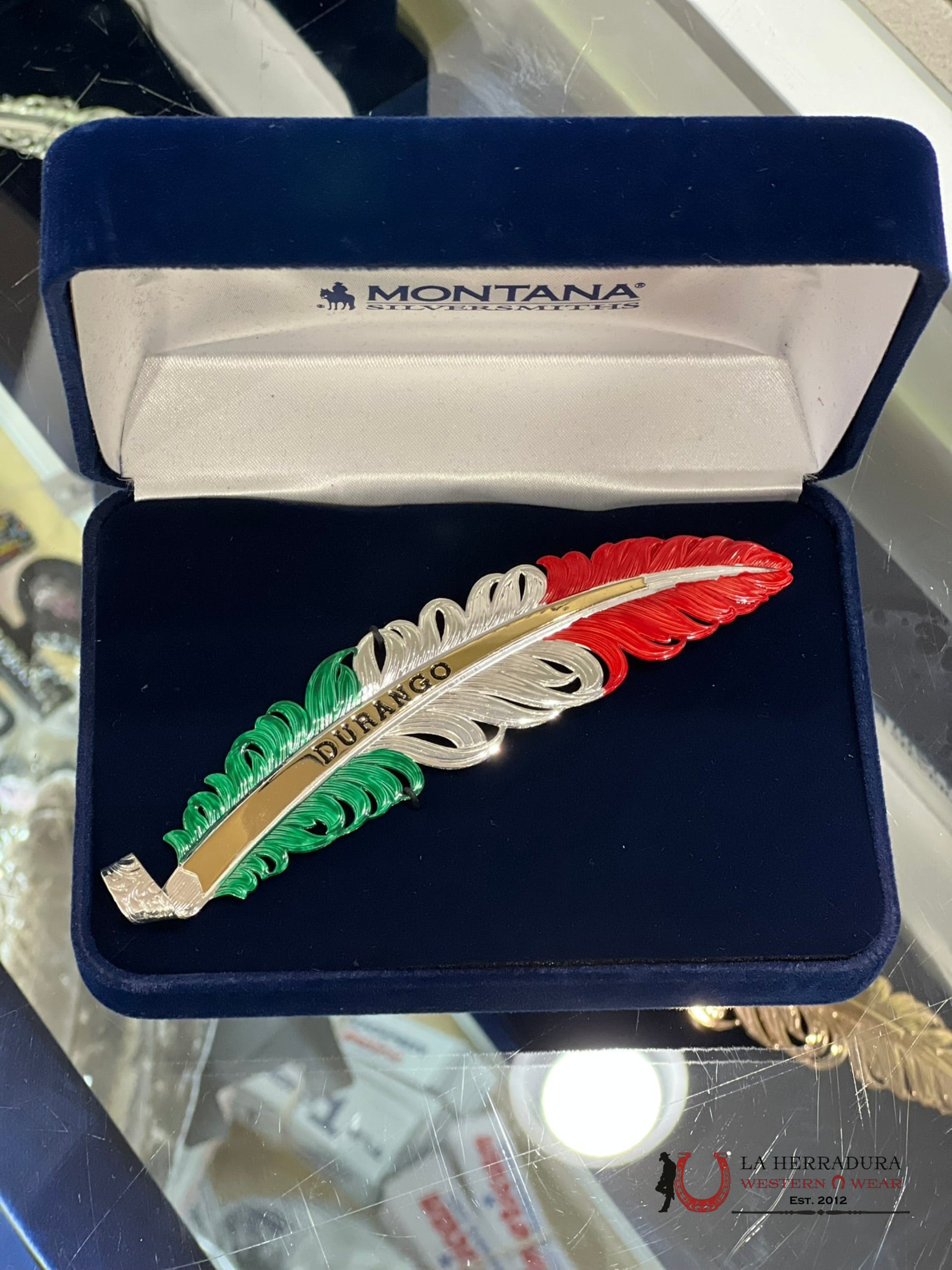 Montana Hat Feather Mexico Durango Accesorios