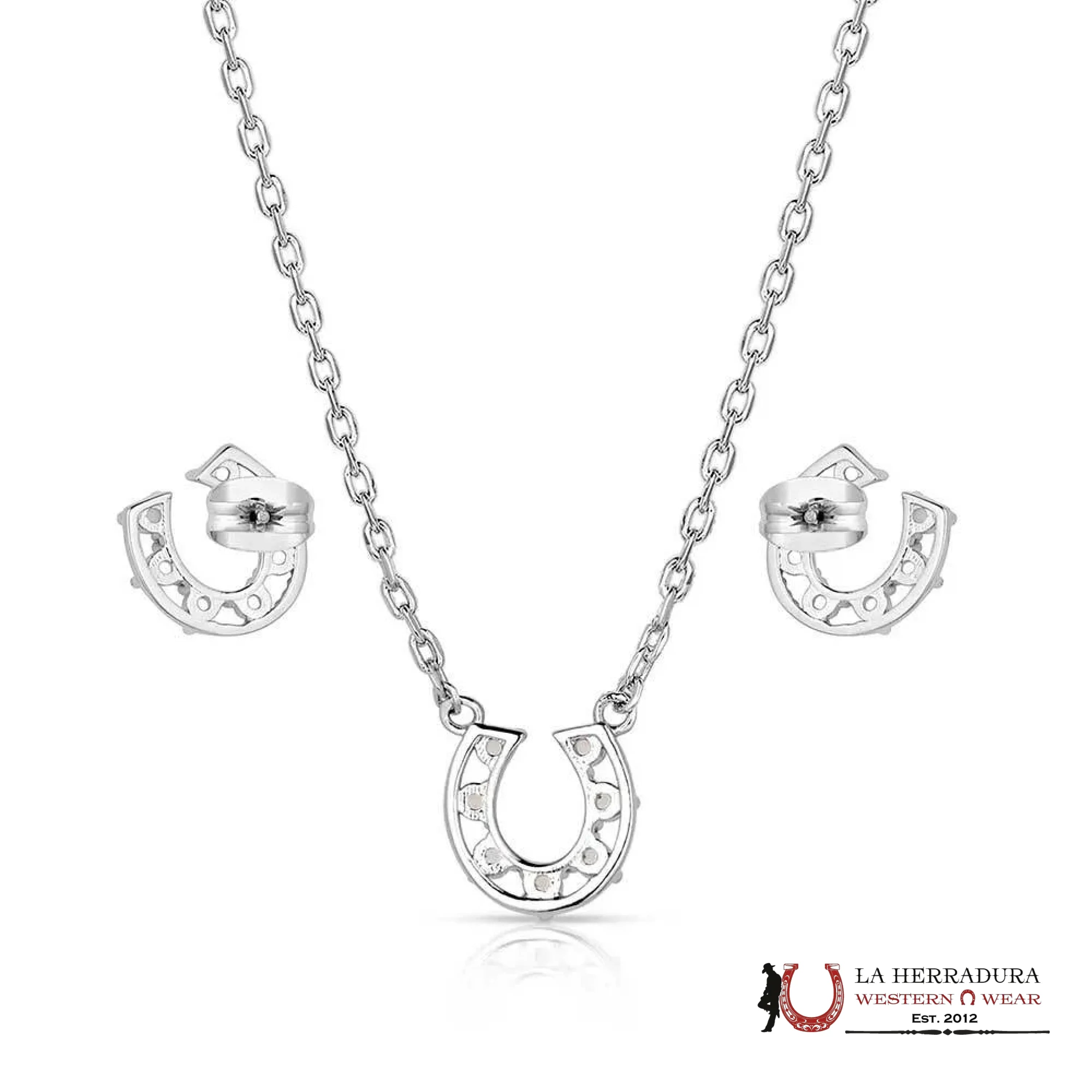 Montana Silversmith Delicate Glamour Horseshoe Jewelry Set