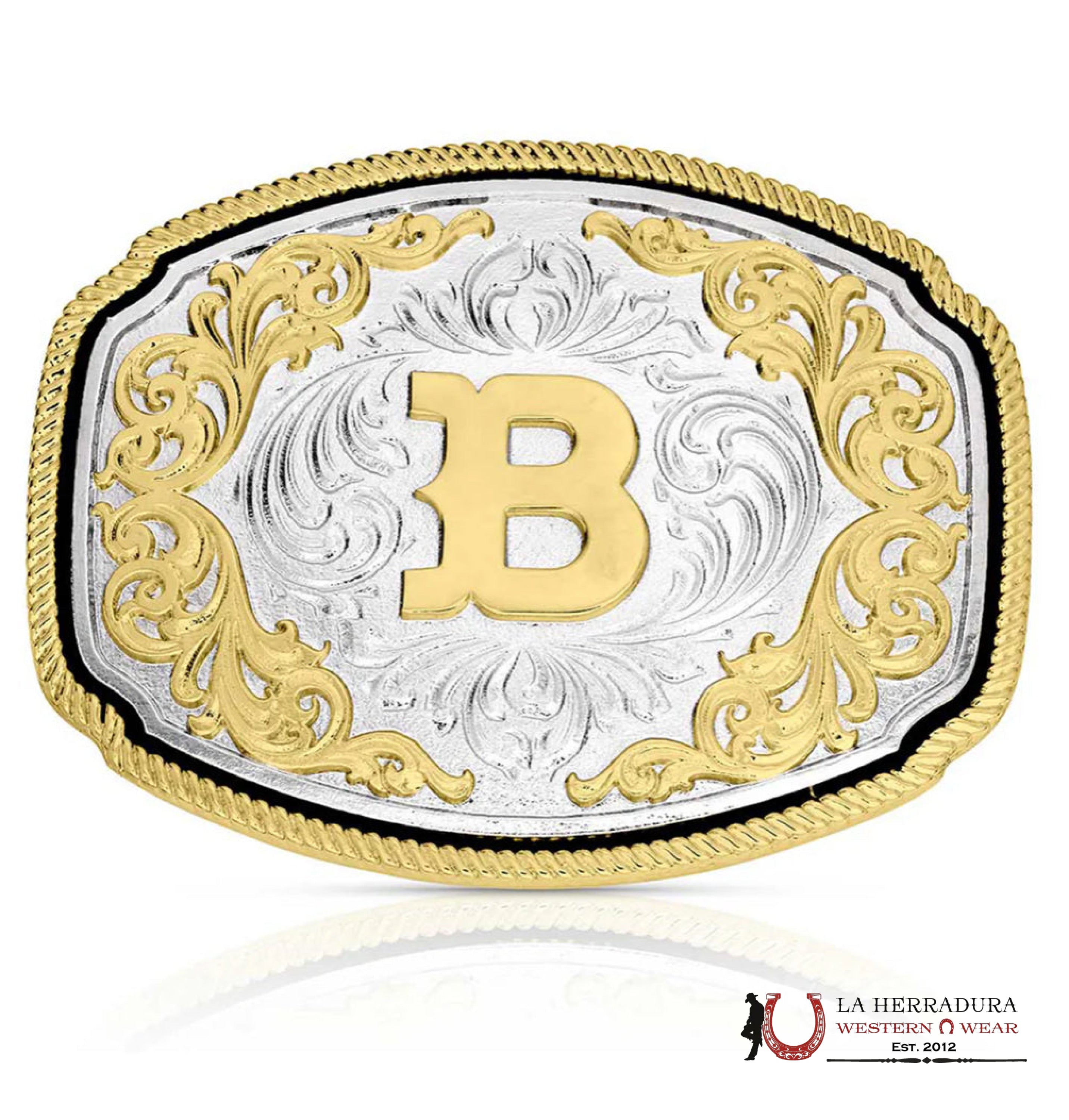 MONTANA SILVERSMITH LETTER “B” WESTERN INITIAL ACCESORIOS