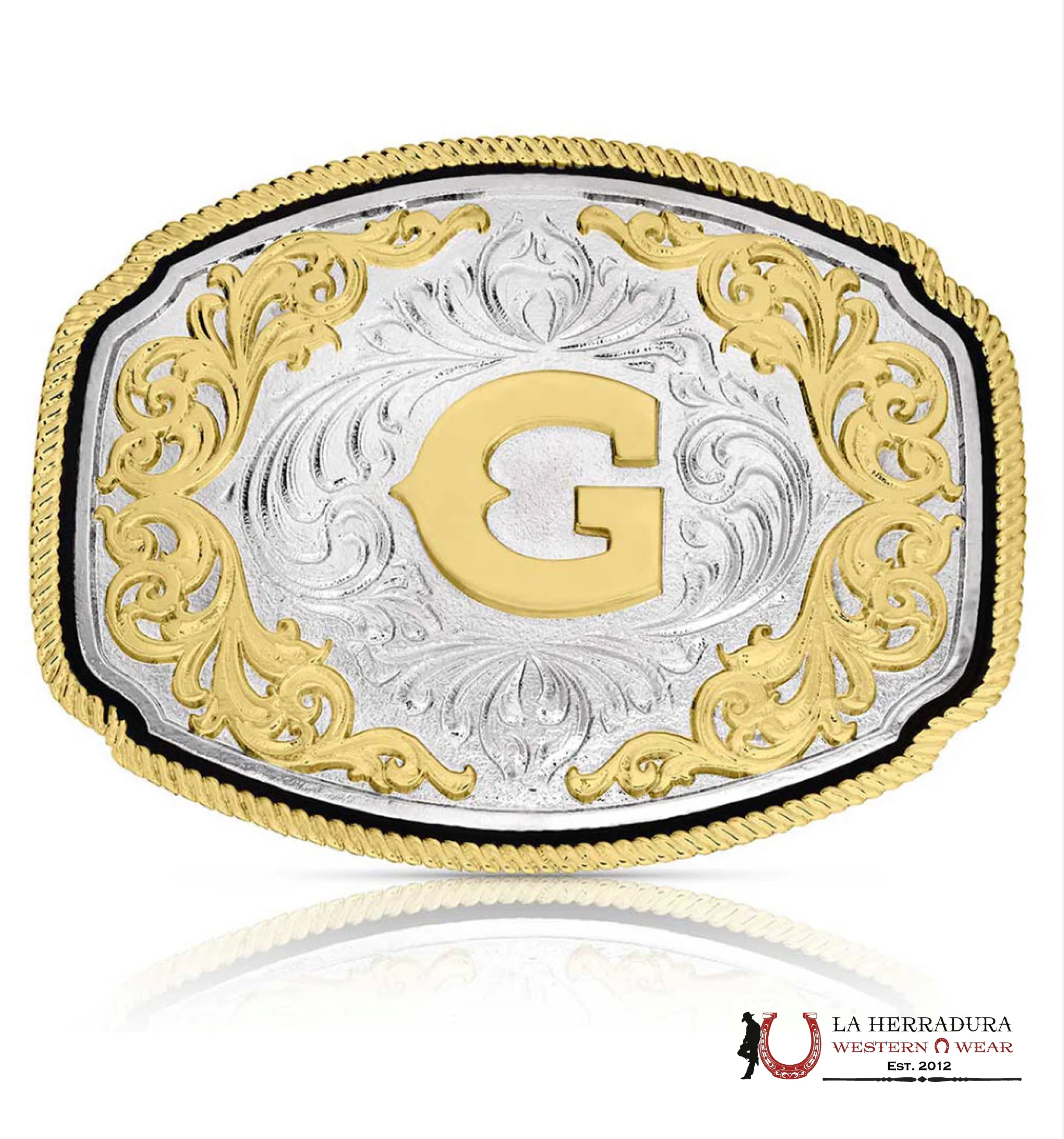 MONTANA SILVERSMITH LETTER “G”WESTERN INITIAL ACCESORIOS
