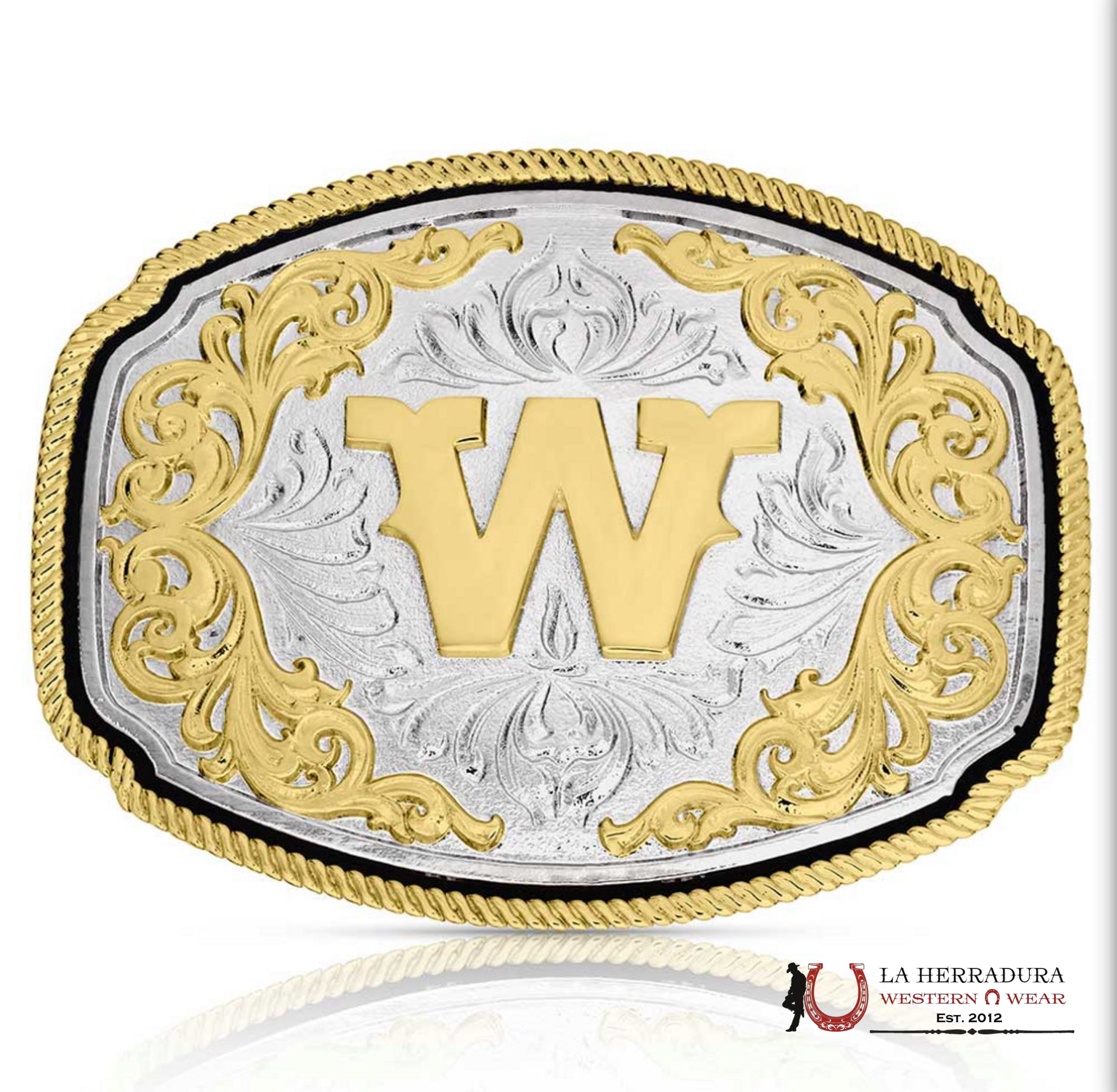 MONTANA SILVERSMITH LETTER “W” WESTERN INITIAL ACCESORIOS