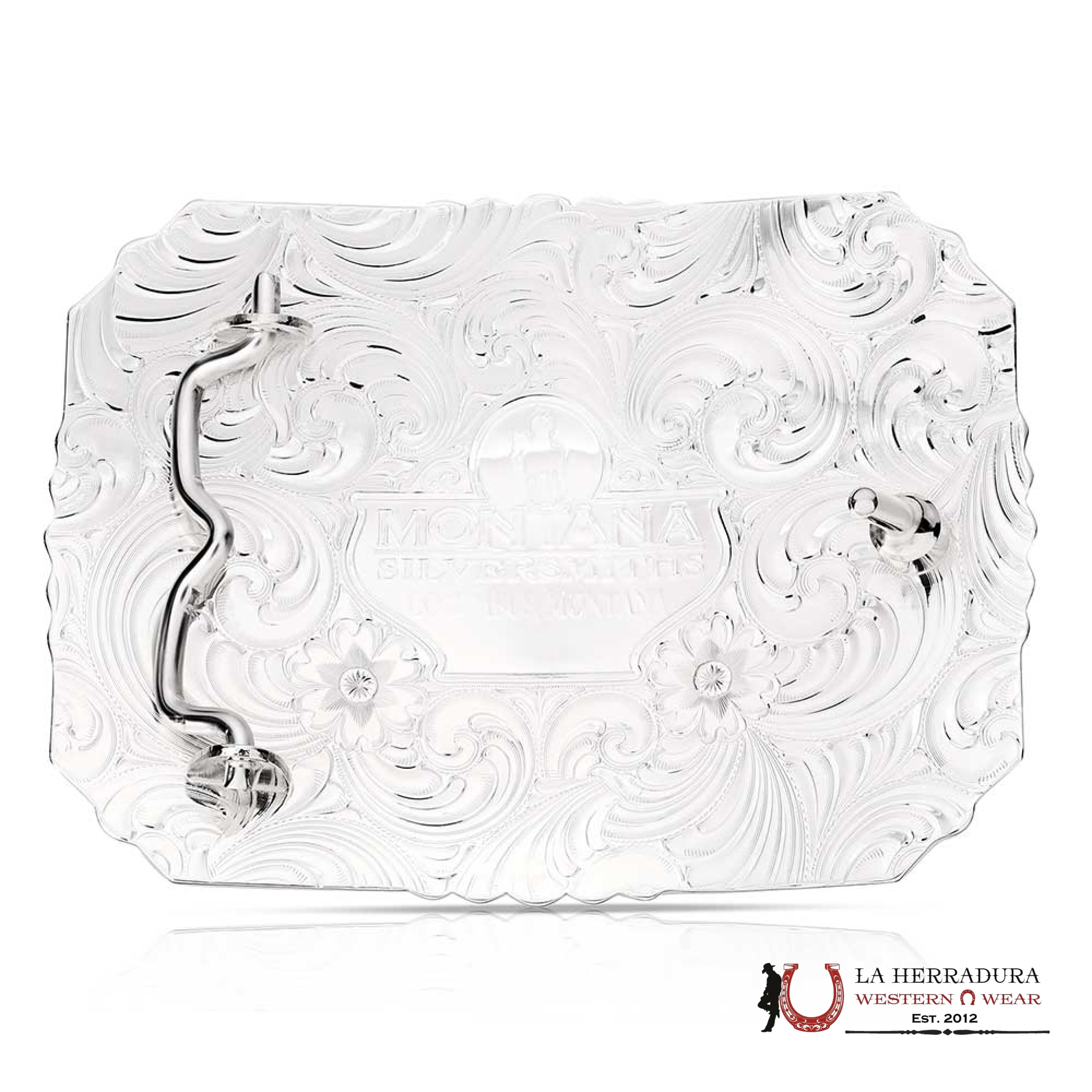 MONTANA SILVERSMITH SOUTHWEST ORIGINS BUCKLE WITH LONGHORN ACCESORIOS