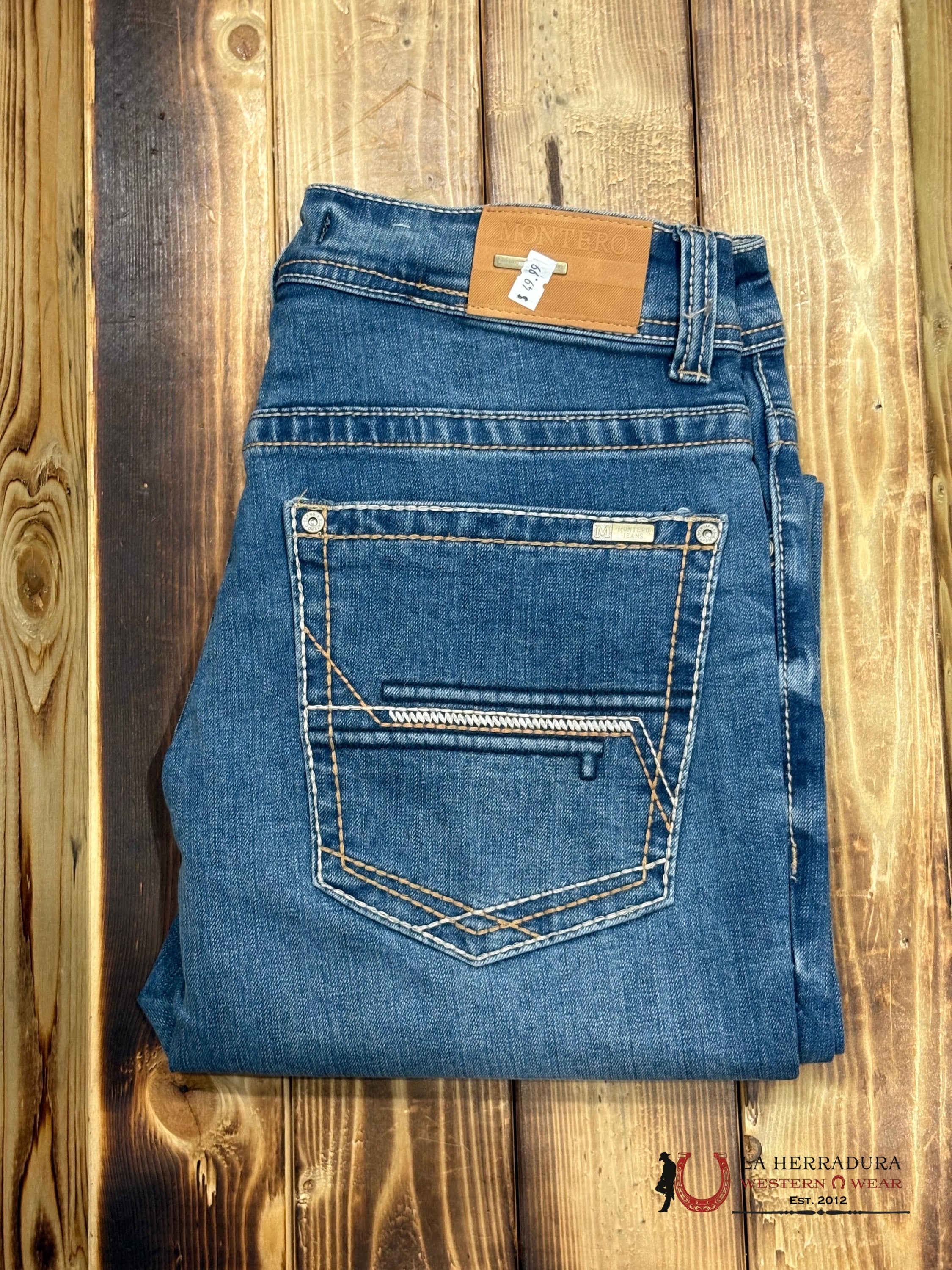 MONTERO MENS JEANS-MT4578 ROPA HOMBRES