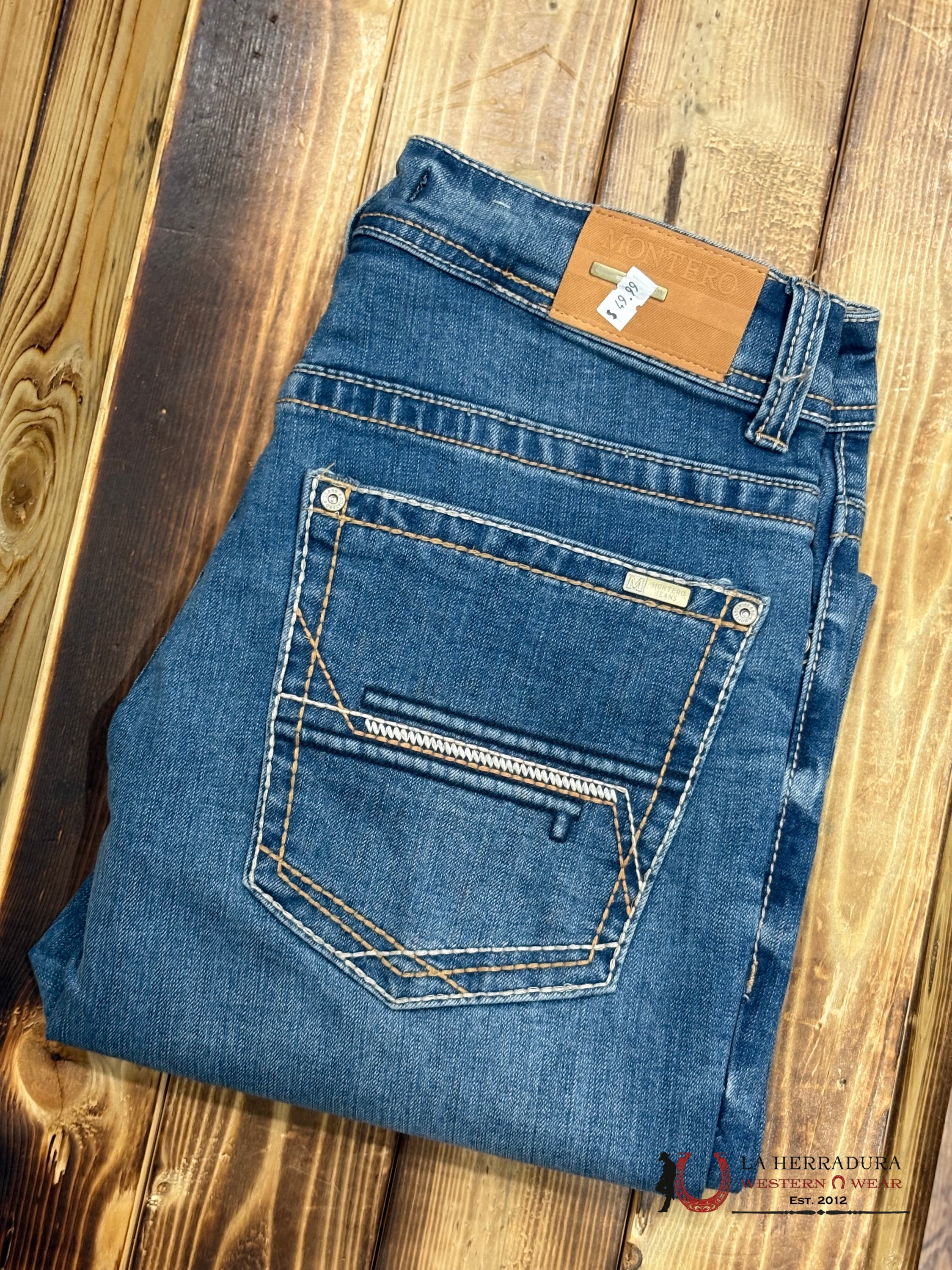 MONTERO MENS JEANS-MT4578 ROPA HOMBRES