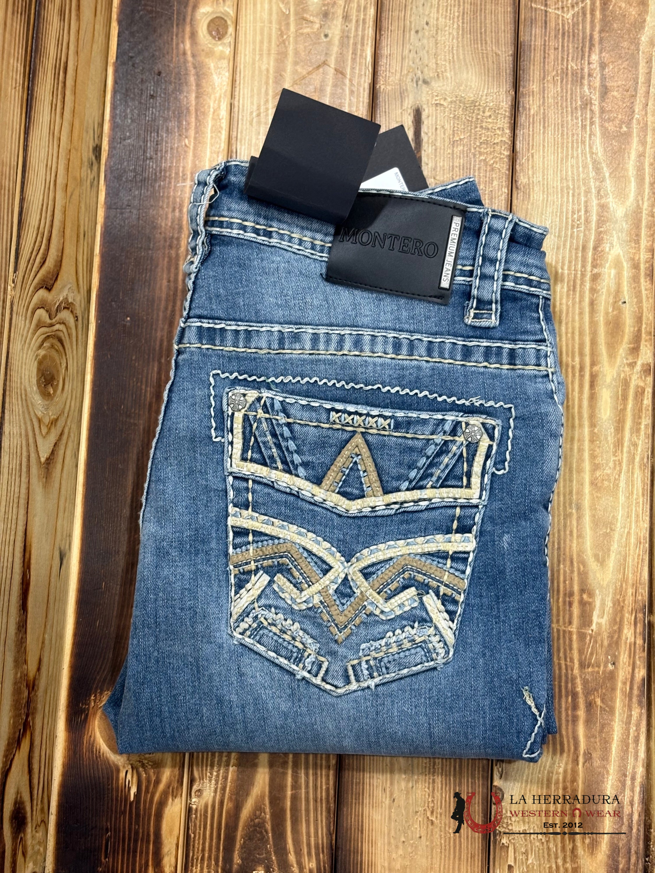 MONTERO MENS JEANS- MT4609 ROPA HOMBRES