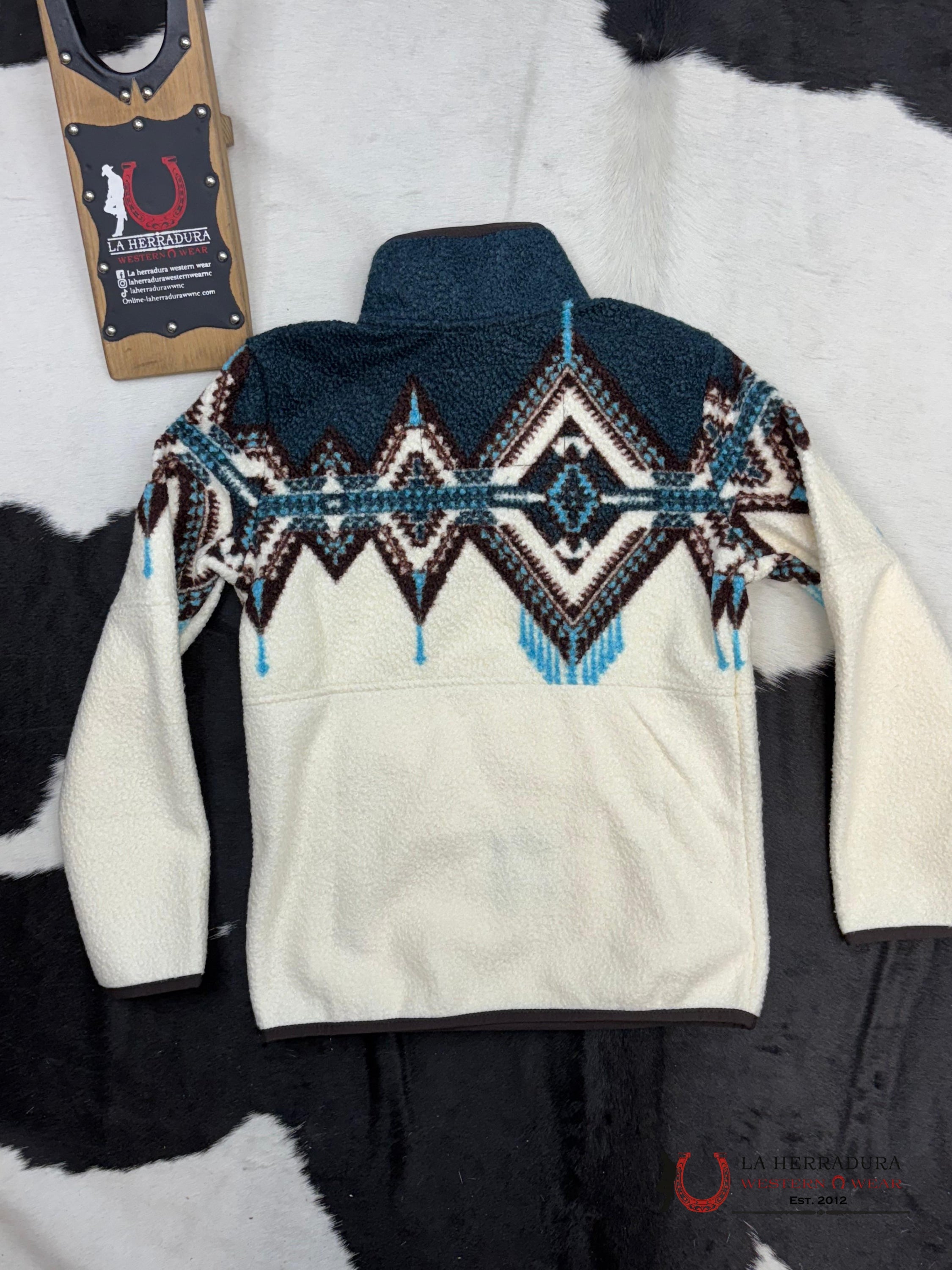 Panhandle Border Rebber Pullover Kids Jacket Niños