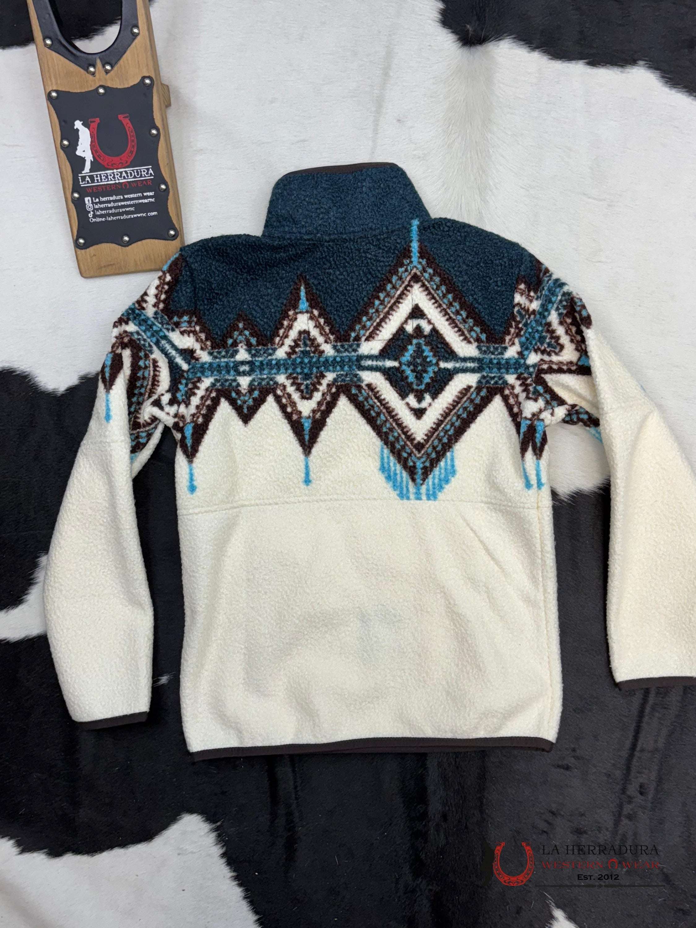 Panhandle Border Rebber Pullover Kids Jacket Niños