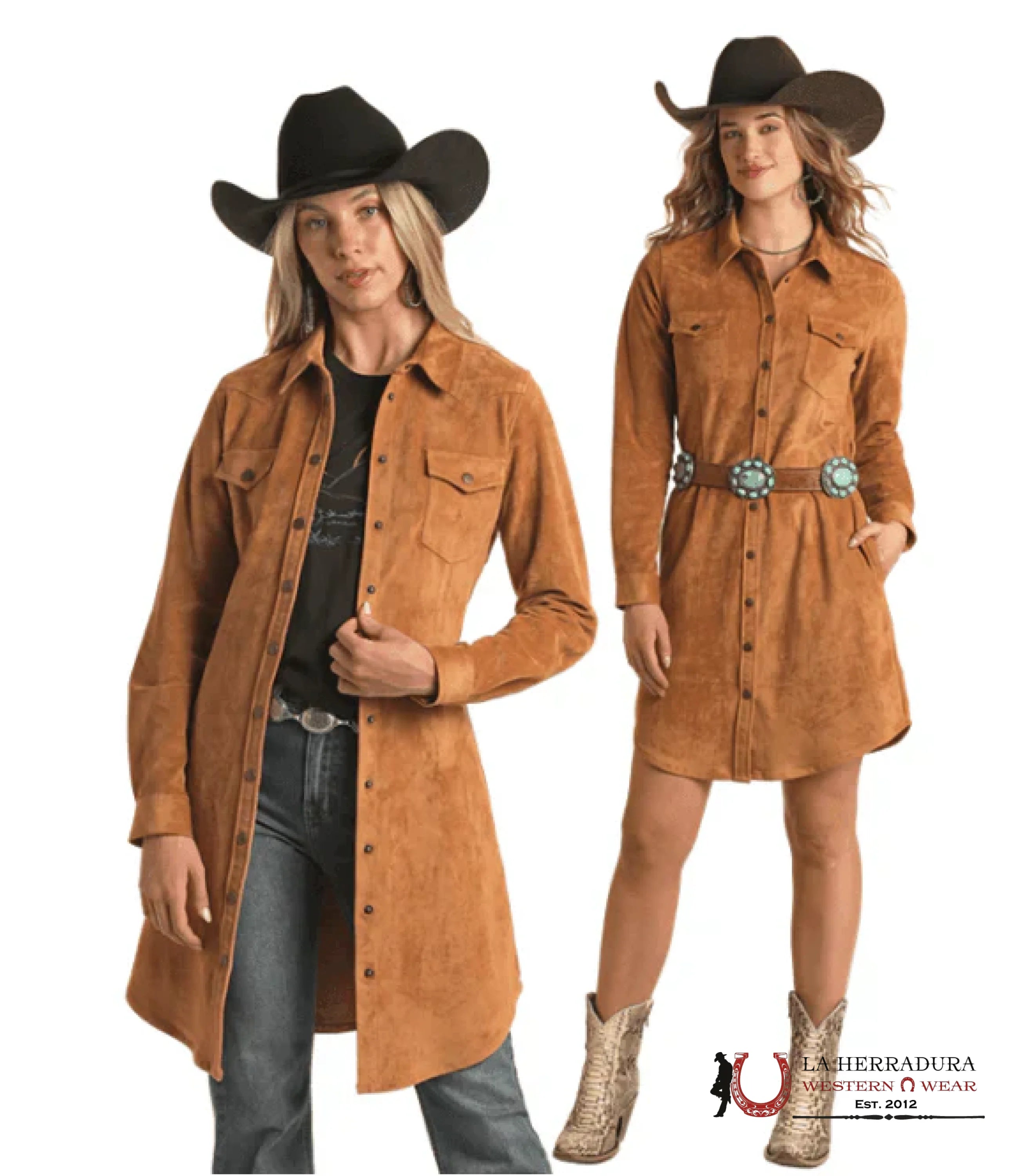 PANHANDLE JACKET DRESS RUST - LWD2R02883 ROPA MUJERES