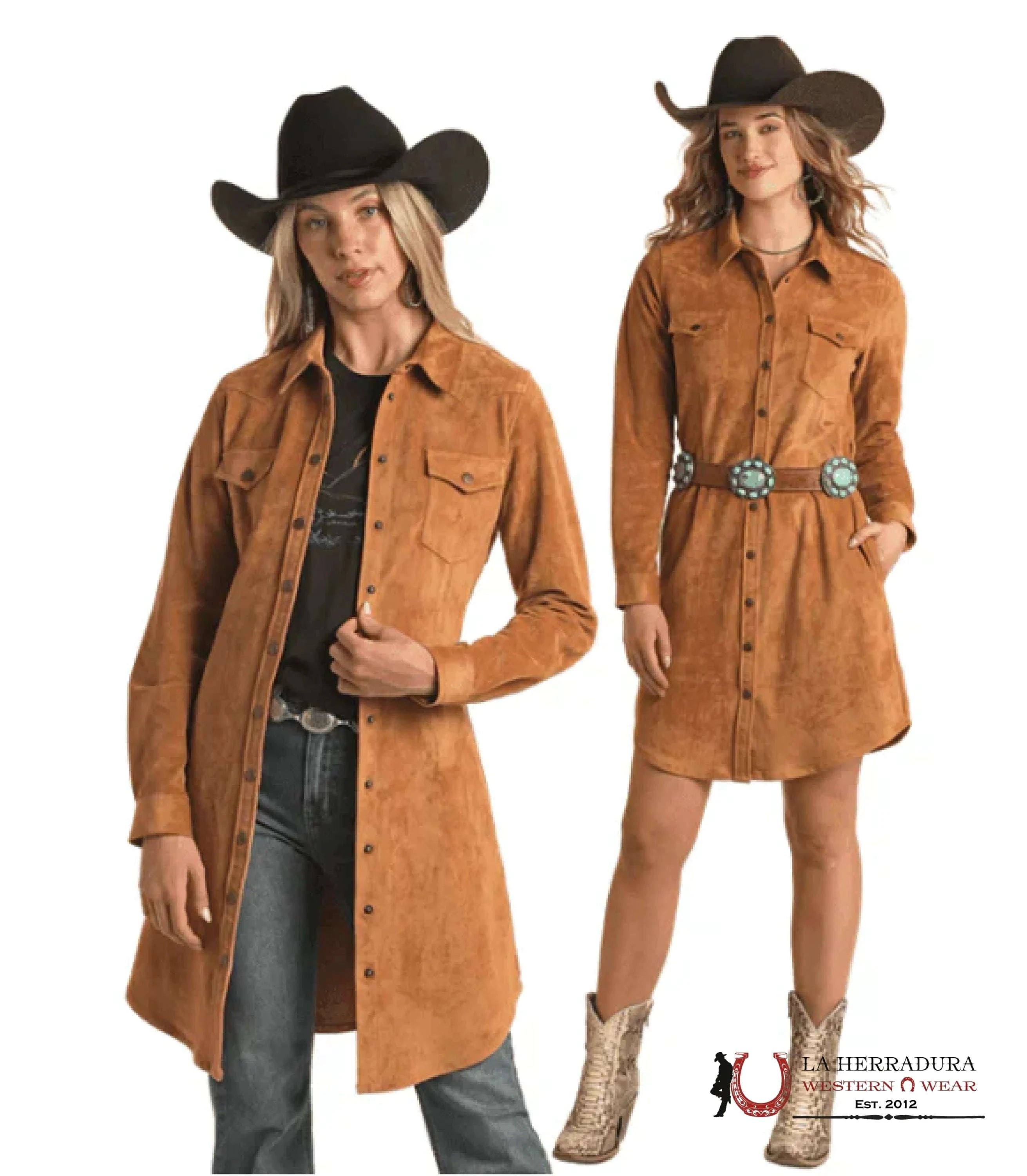 PANHANDLE JACKET DRESS RUST - LWD2R02883 ROPA MUJERES