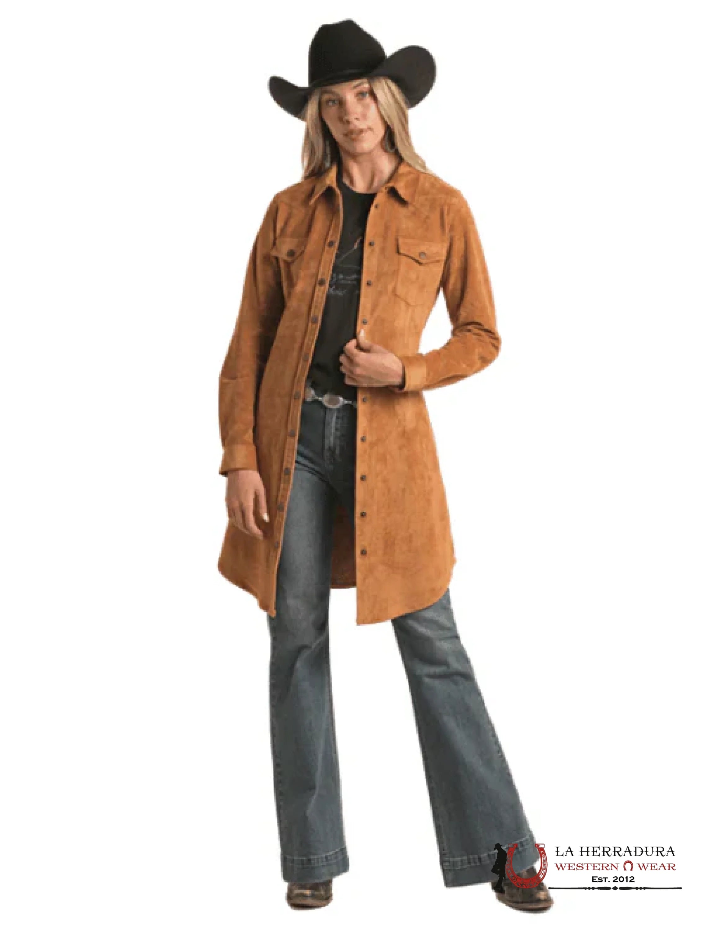 PANHANDLE JACKET DRESS RUST - LWD2R02883 ROPA MUJERES