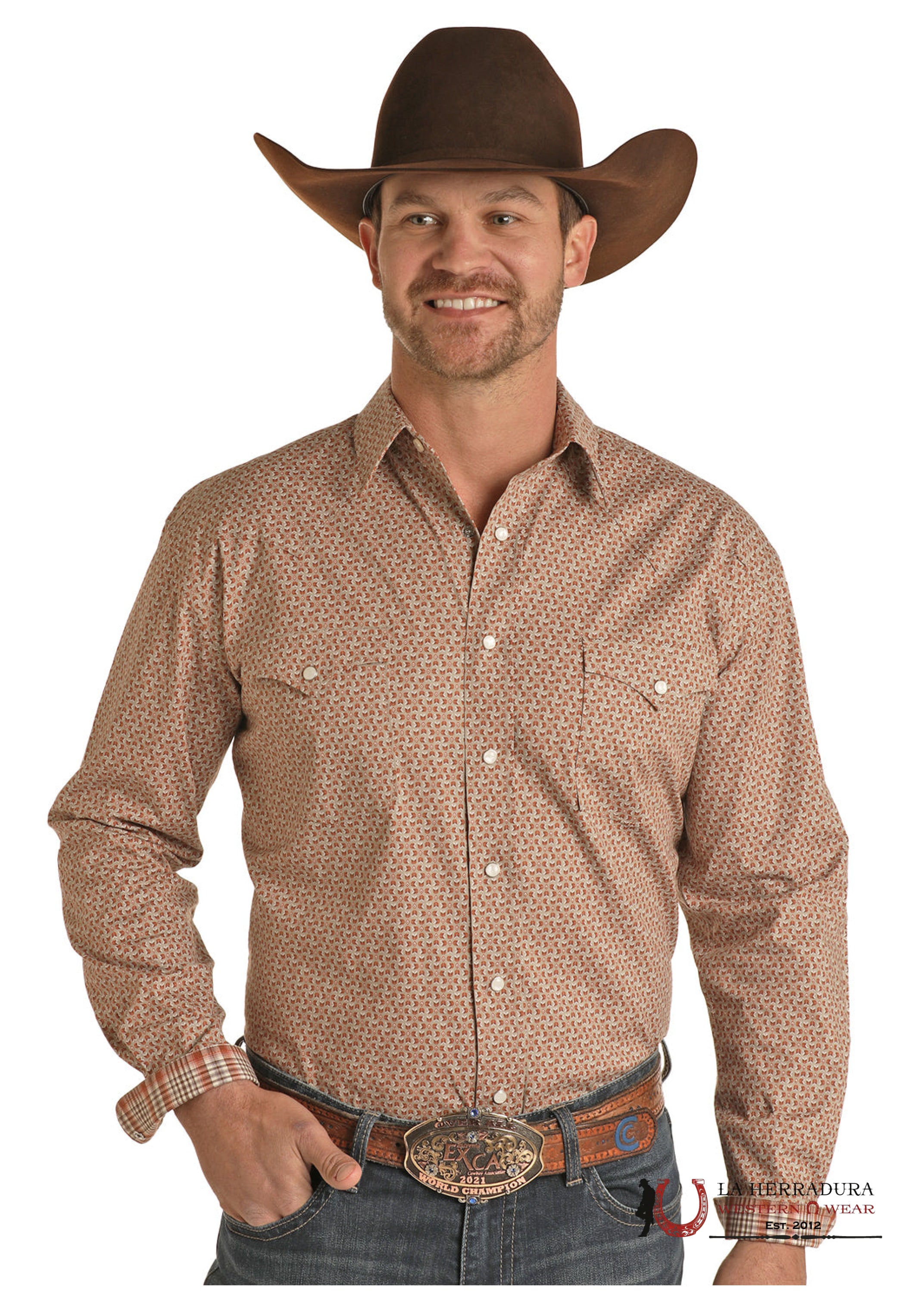 Panhandle TuapeMens Long Sleeve Shirt- RSMSOSRYTK ROPA HOMBRES