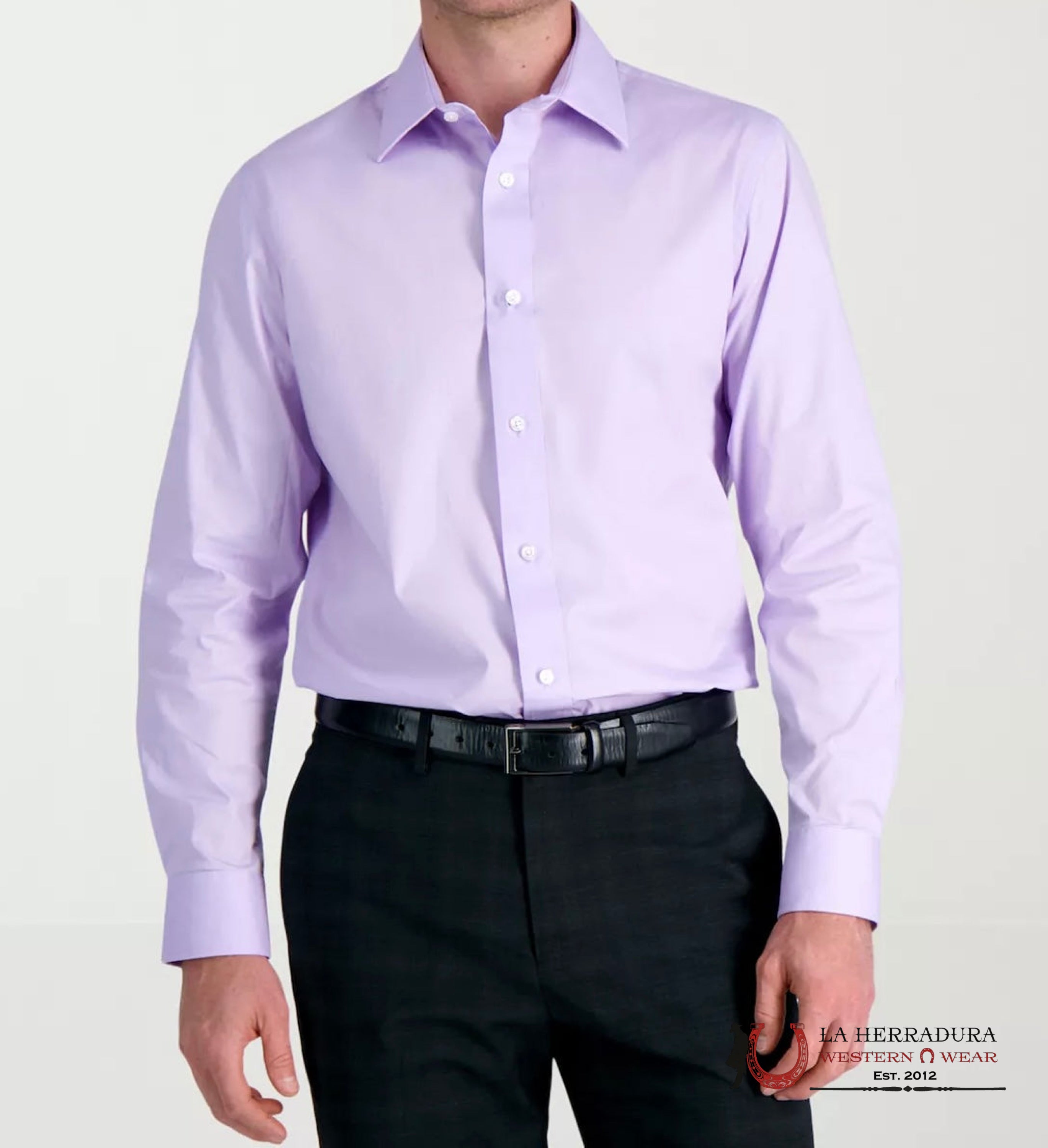 PATRON CITO MEN BOTTON UP LING SLEEVE SHIRT LILAC ROPA HOMBRES