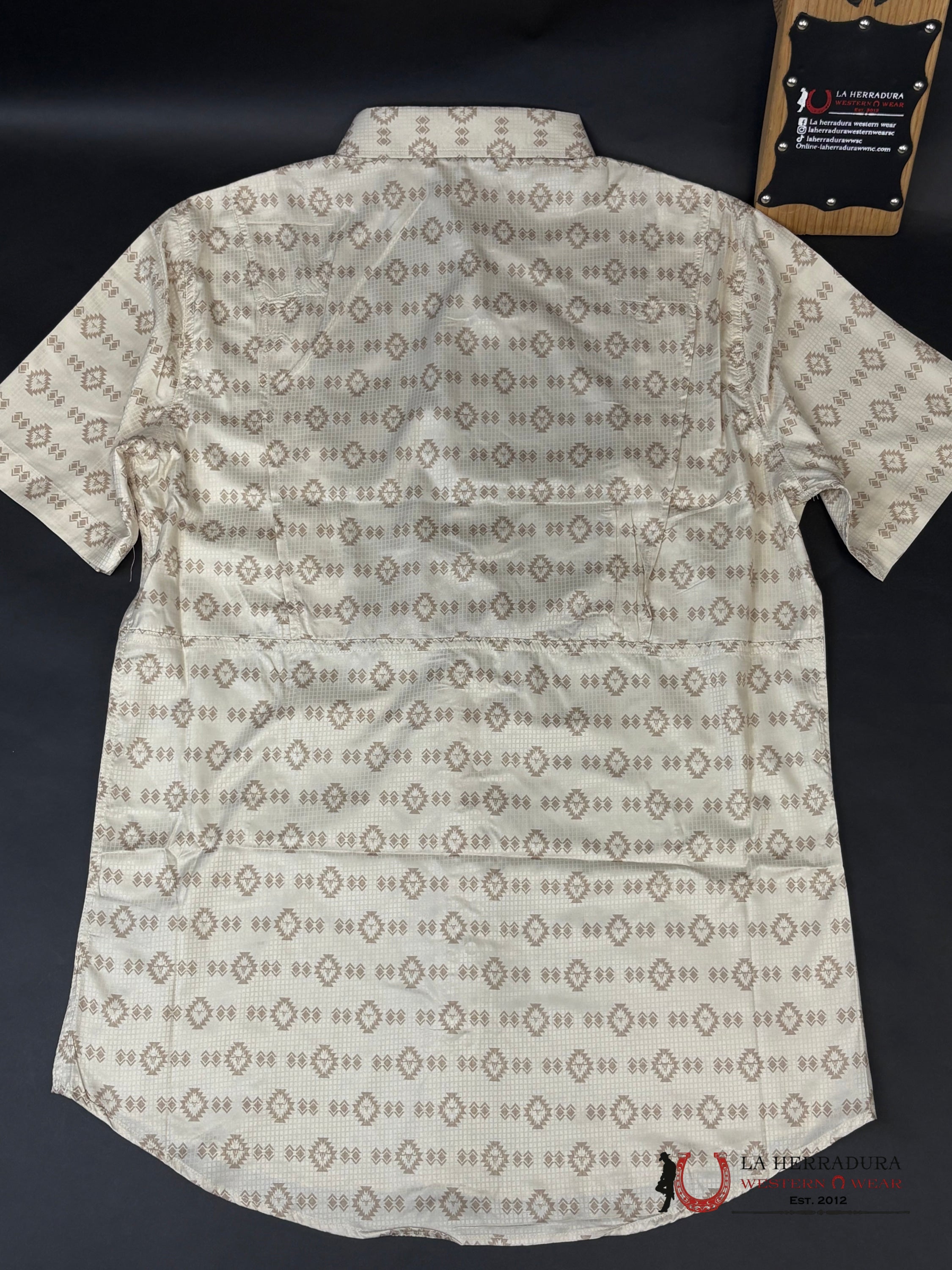 Platini Beige Aztec With Brown 10612 Ropa Hombres