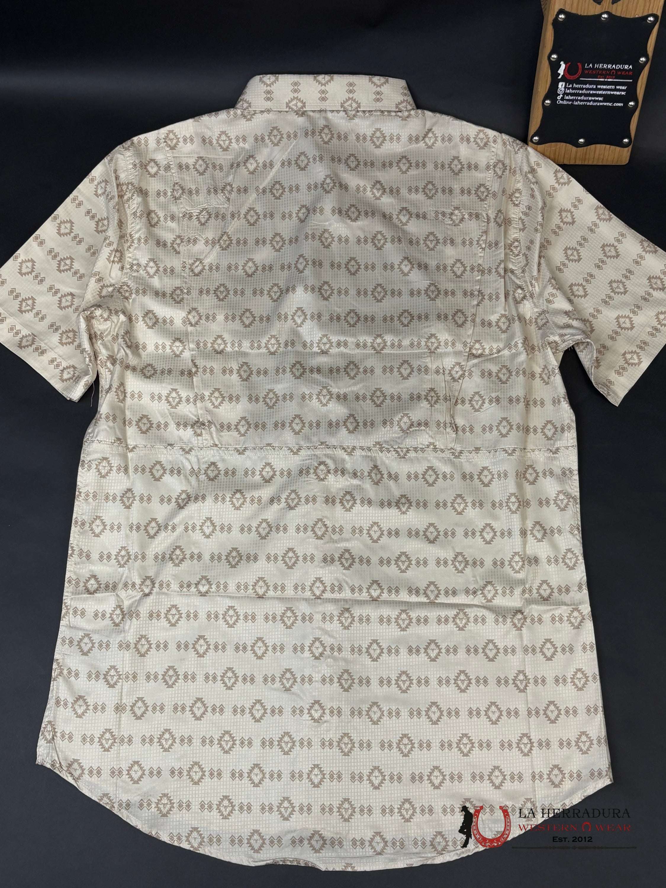 Platini Beige Aztec With Brown 10612 Ropa Hombres
