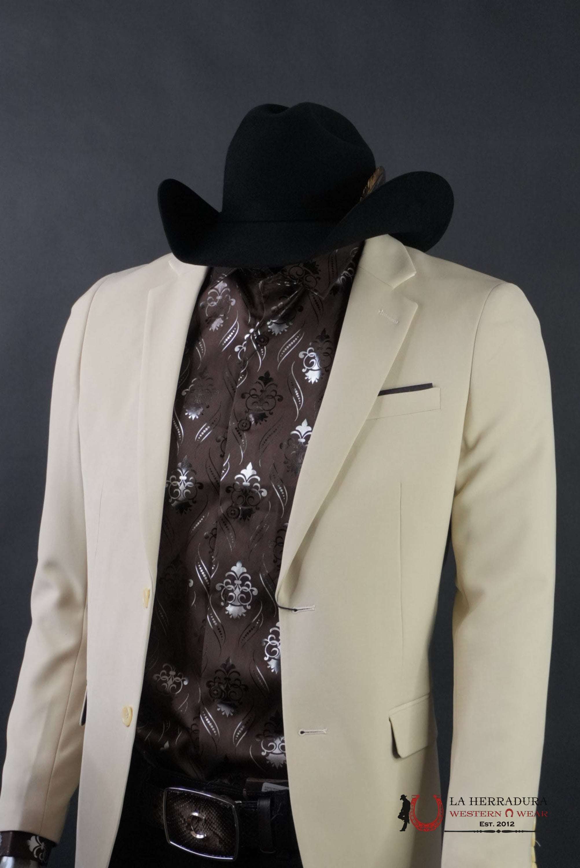 Mens Blazer Beige - BLZ9927 ROPA HOMBRES