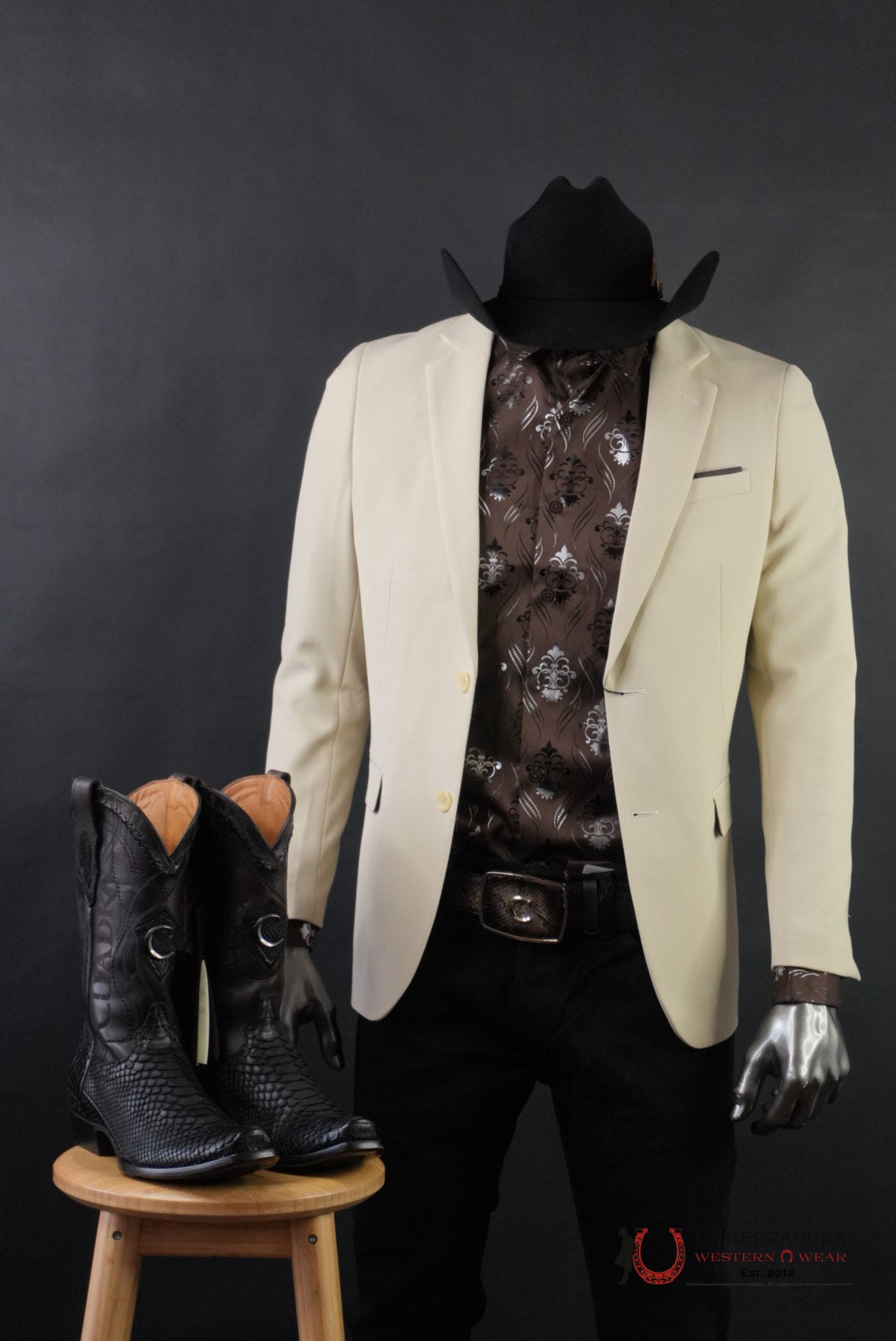 Mens Blazer Beige - BLZ9927 ROPA HOMBRES