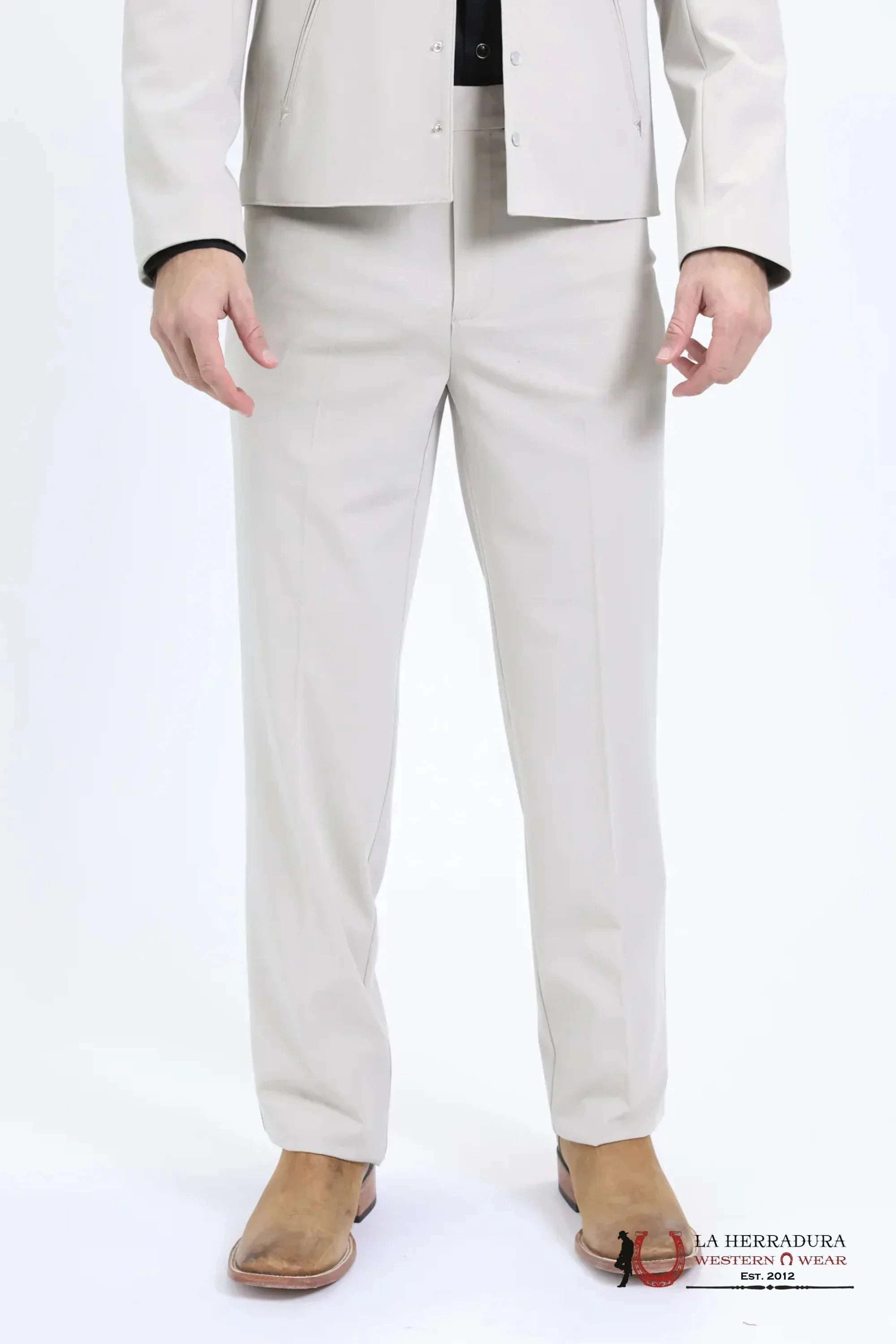 MENS BLAZER COMBO BEIGE/WHITE RANCHER 0772 ROPA HOMBRES