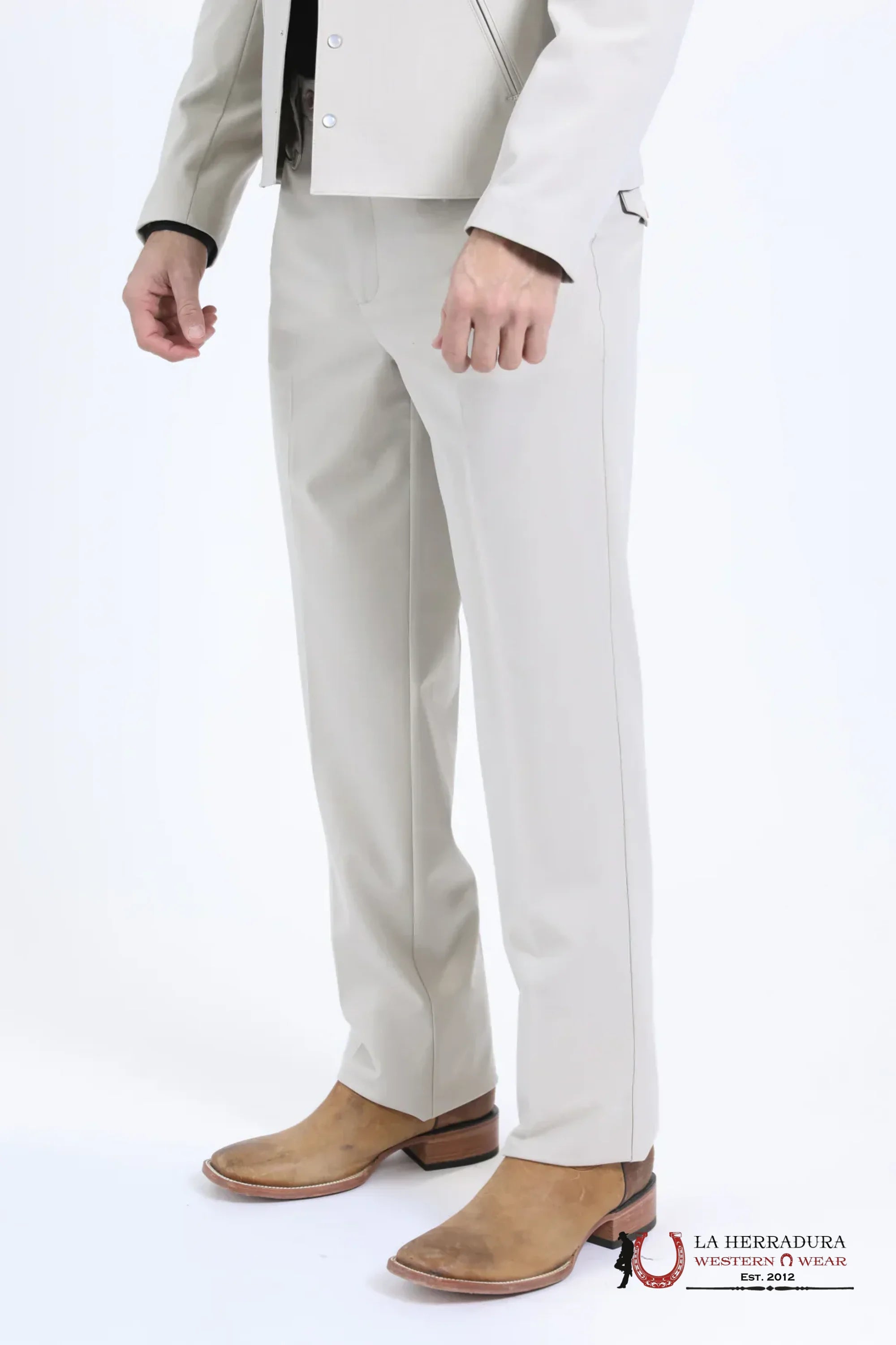 MENS BLAZER COMBO BEIGE/WHITE RANCHER 0772 ROPA HOMBRES