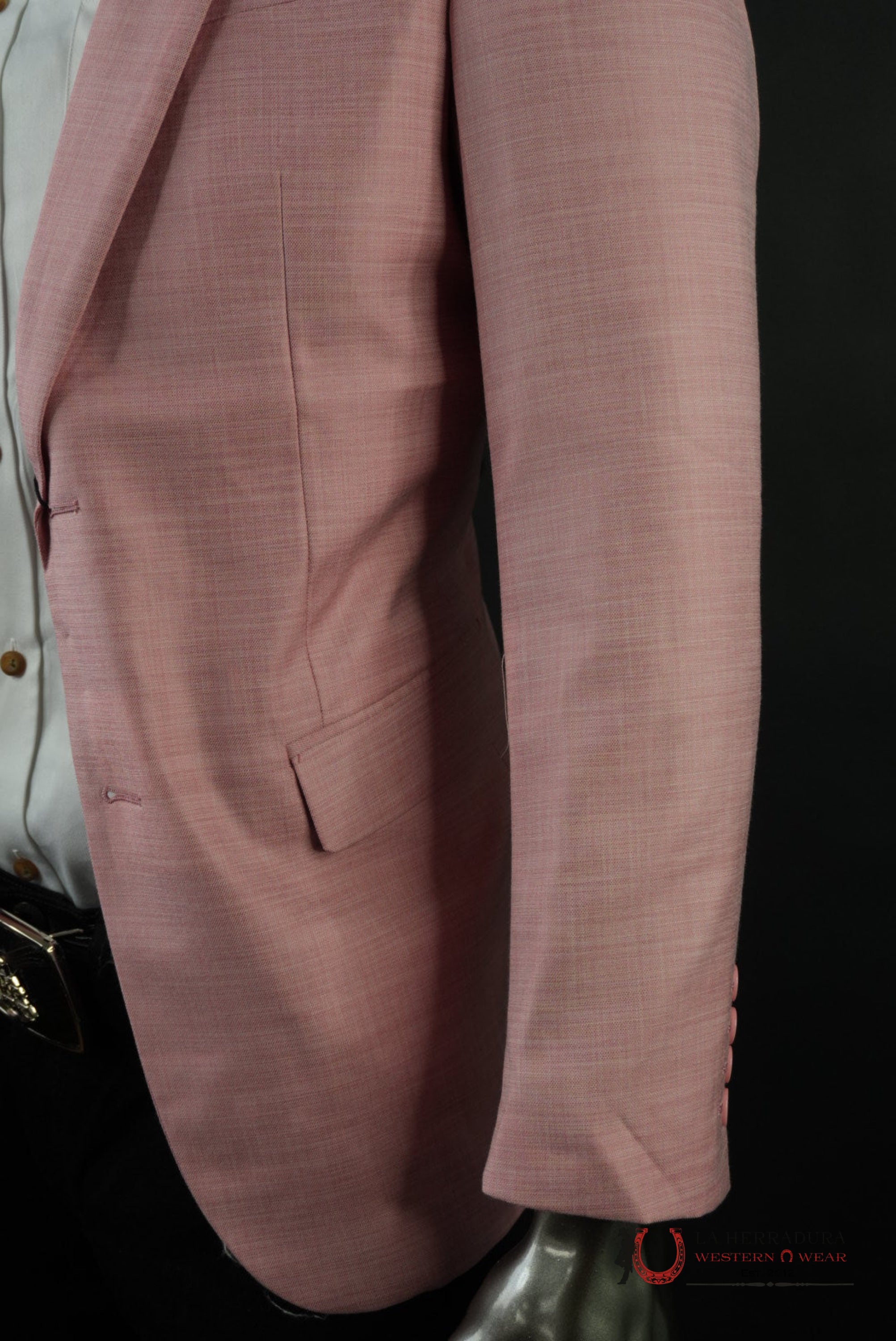 Mens Modern Fit Stretch Date Night Pink Blazer BLZ10534 ROPA HOMBRES