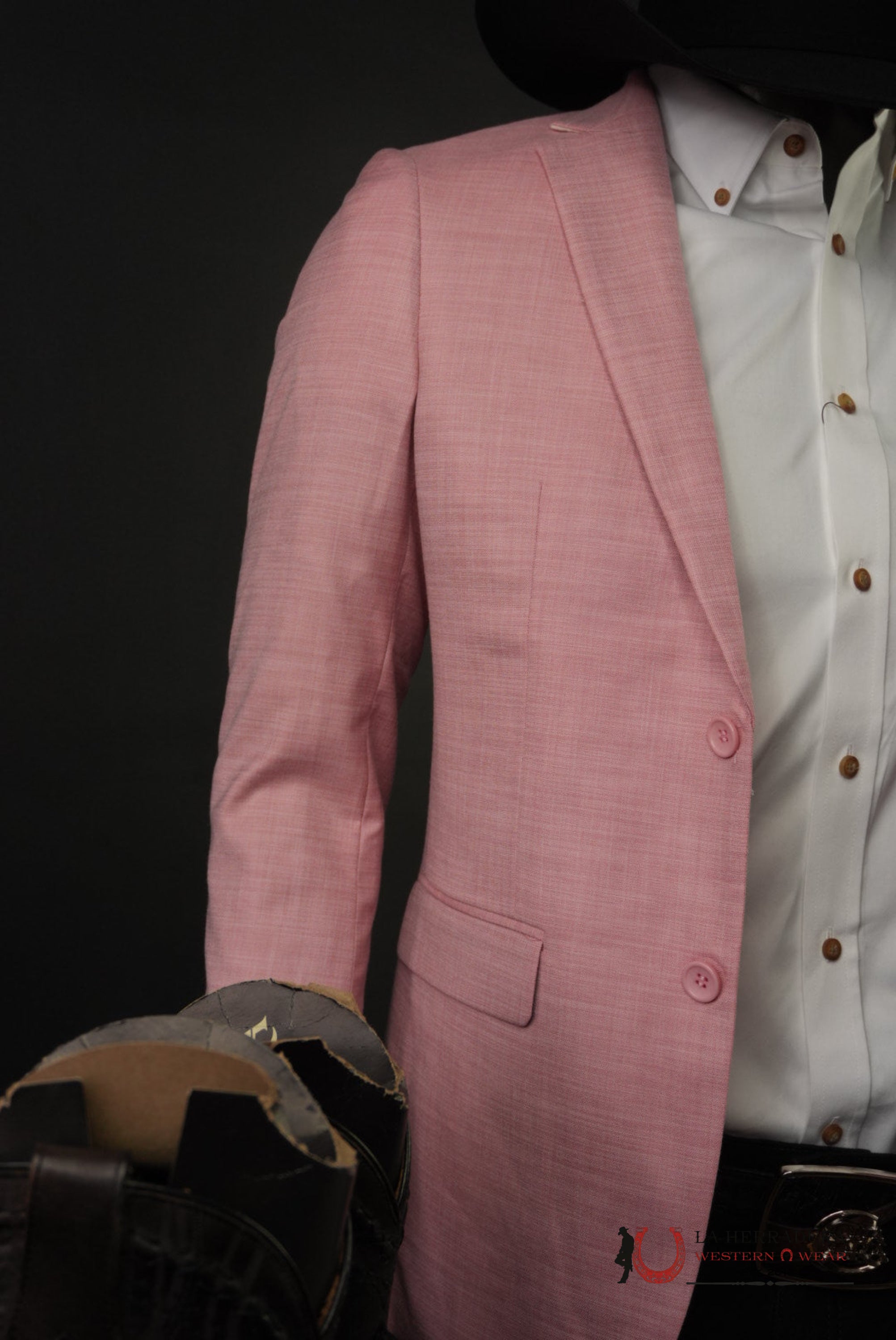 Mens Modern Fit Stretch Date Night Pink Blazer BLZ10534 ROPA HOMBRES