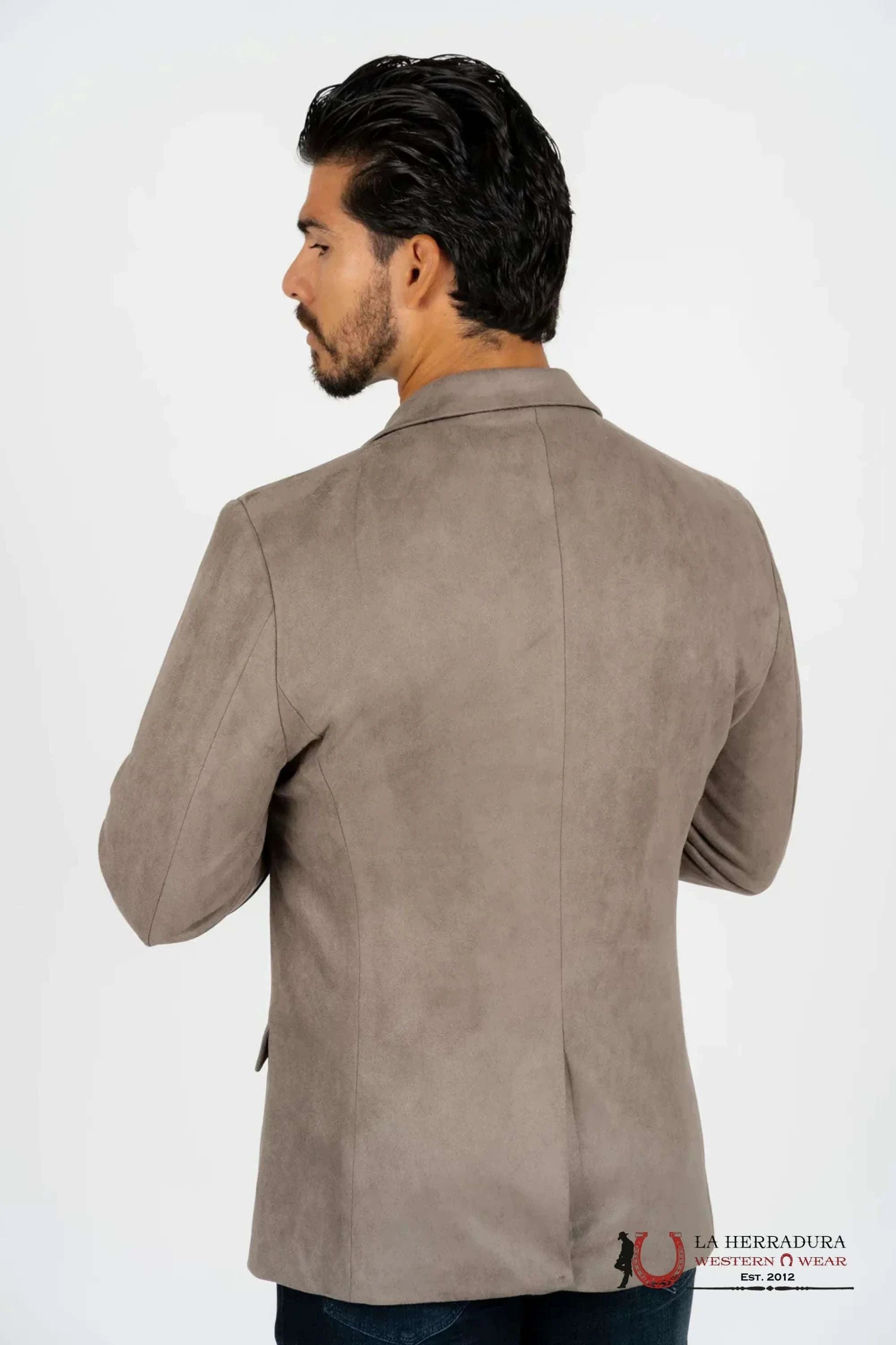 Platini Mink Gamuza Suede Blazer- Blz8861 Ropa Hombres