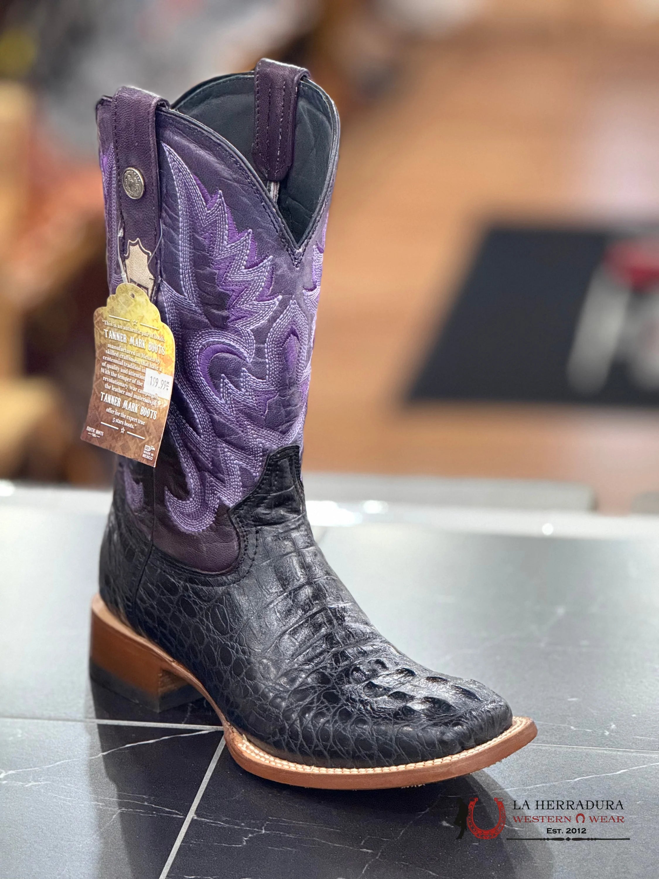 PRINT HORNBACK MATTE VOLCANO PURPLE TOP -TM205534 BOTAS HOMBRES
