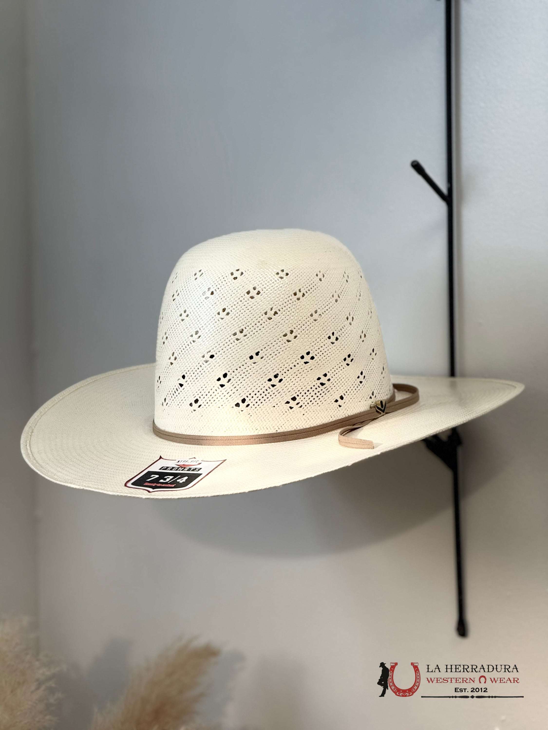PROHATS 08 STRAW HAT OPEN CROWN TEJANA