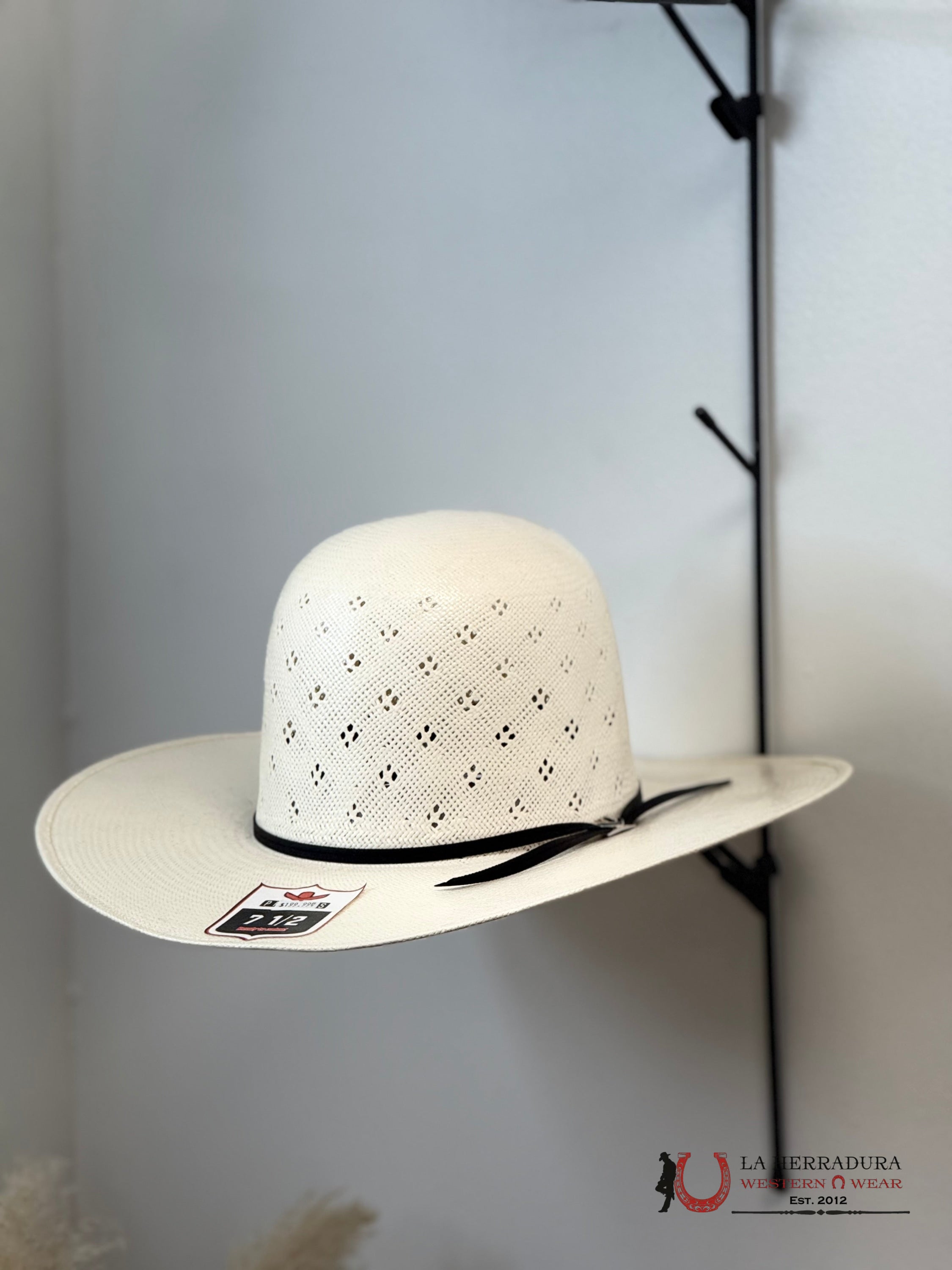 PROHATS 44 STRAW HAT OPEN CROWN TEJANA