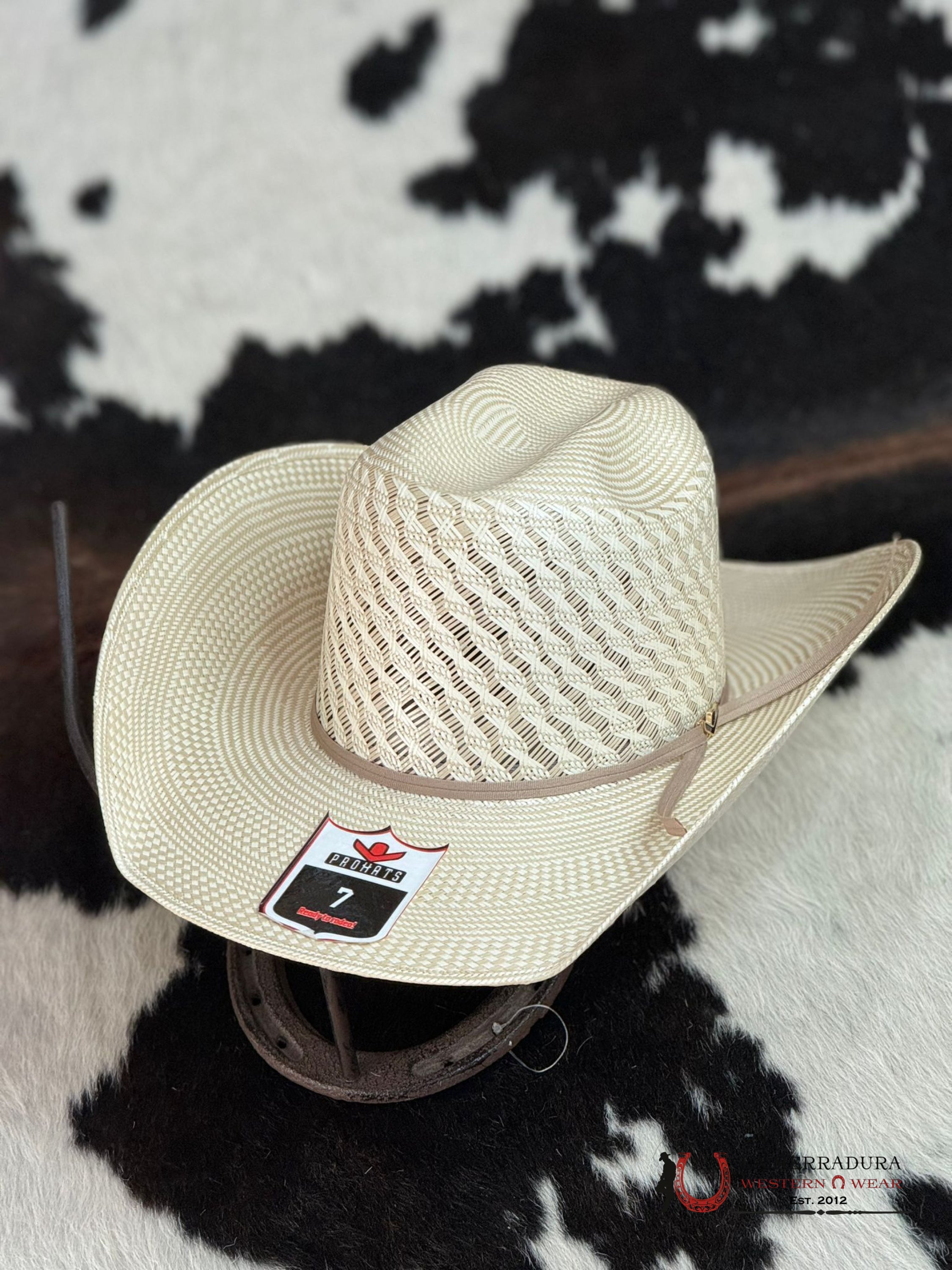 Mens Pro Hats Straw Hat Style 3 Tejana