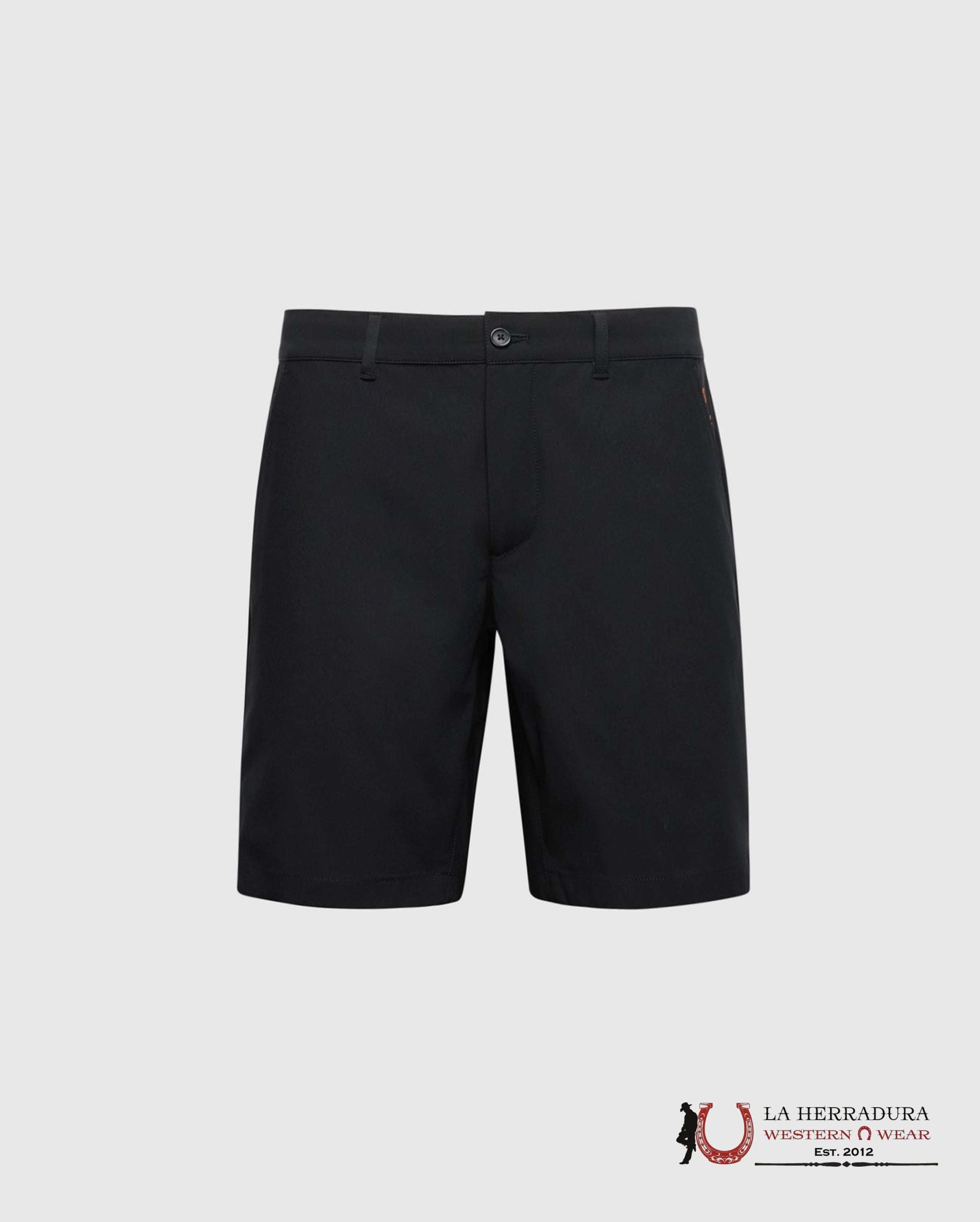 PSYCHO BUNNY 10K STEP SHORT BLACK SP25-B6R969F200 ROPA HOMBRES