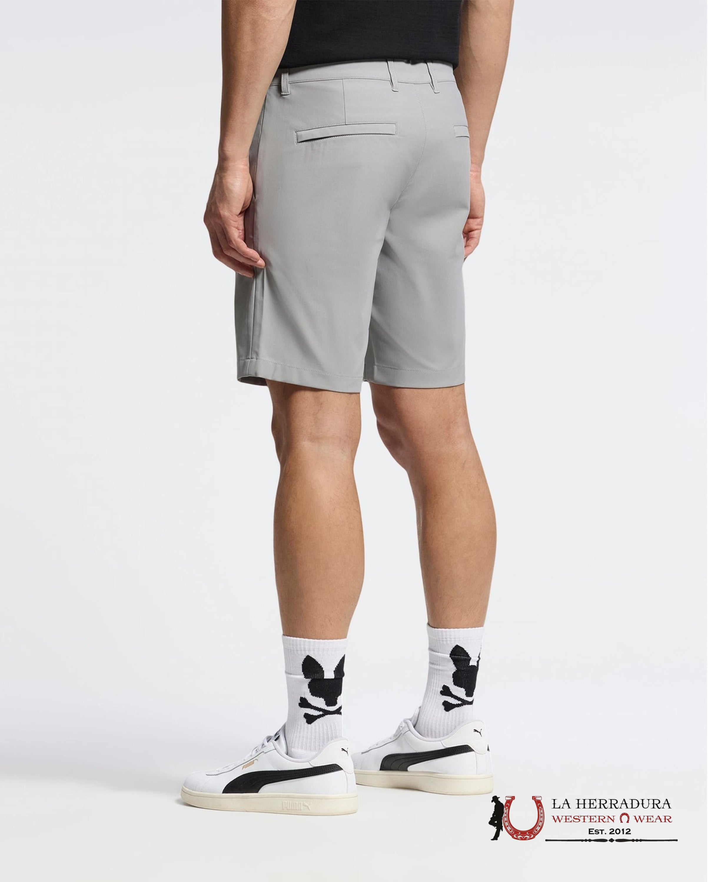 PSYCHO BUNNY 10K STEP SHORT STONE SP25-B6R969F200 ROPA HOMBRES