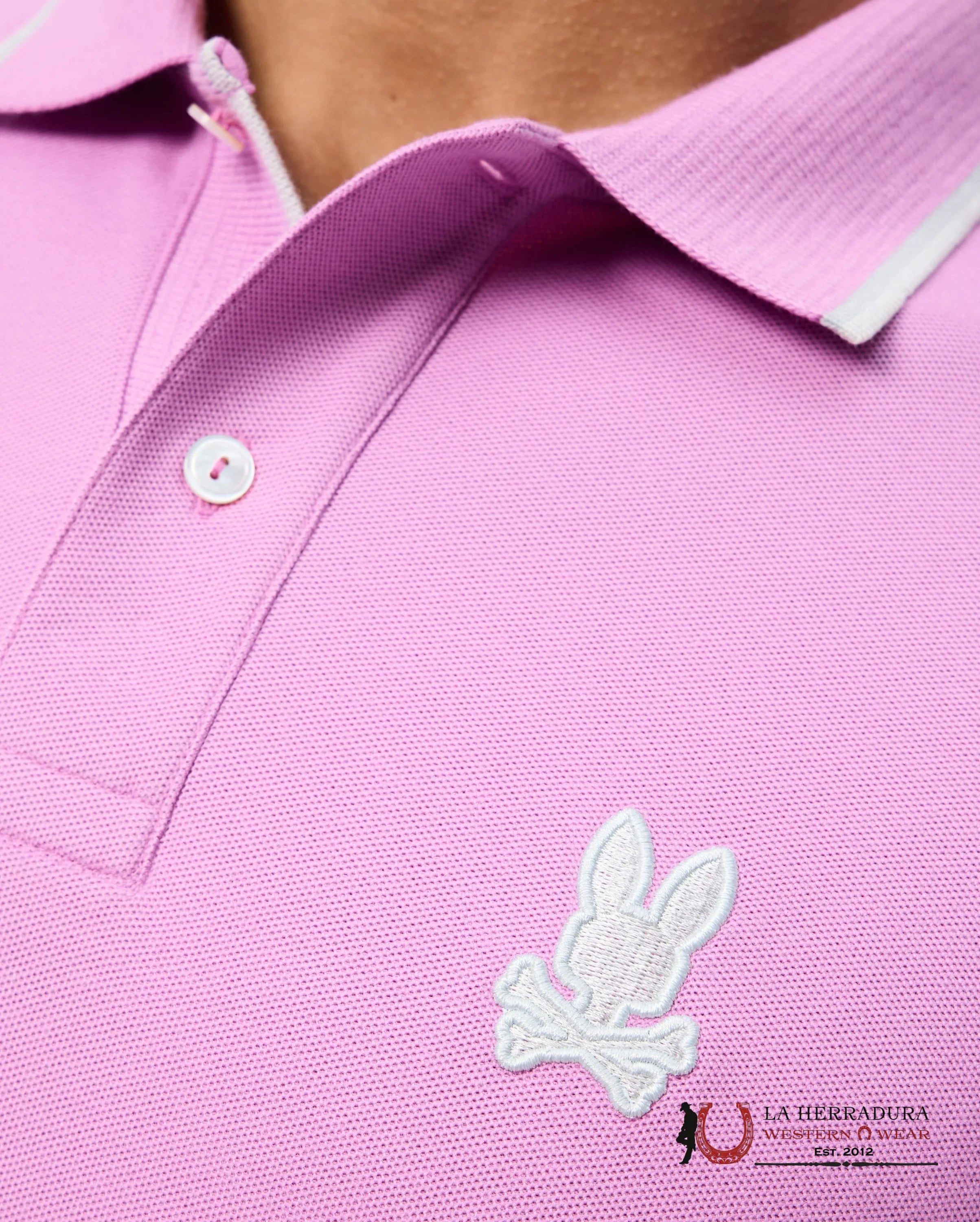 PSYCHO BUNNY HOUSTON PIQUE POLO ROPA HOMBRES