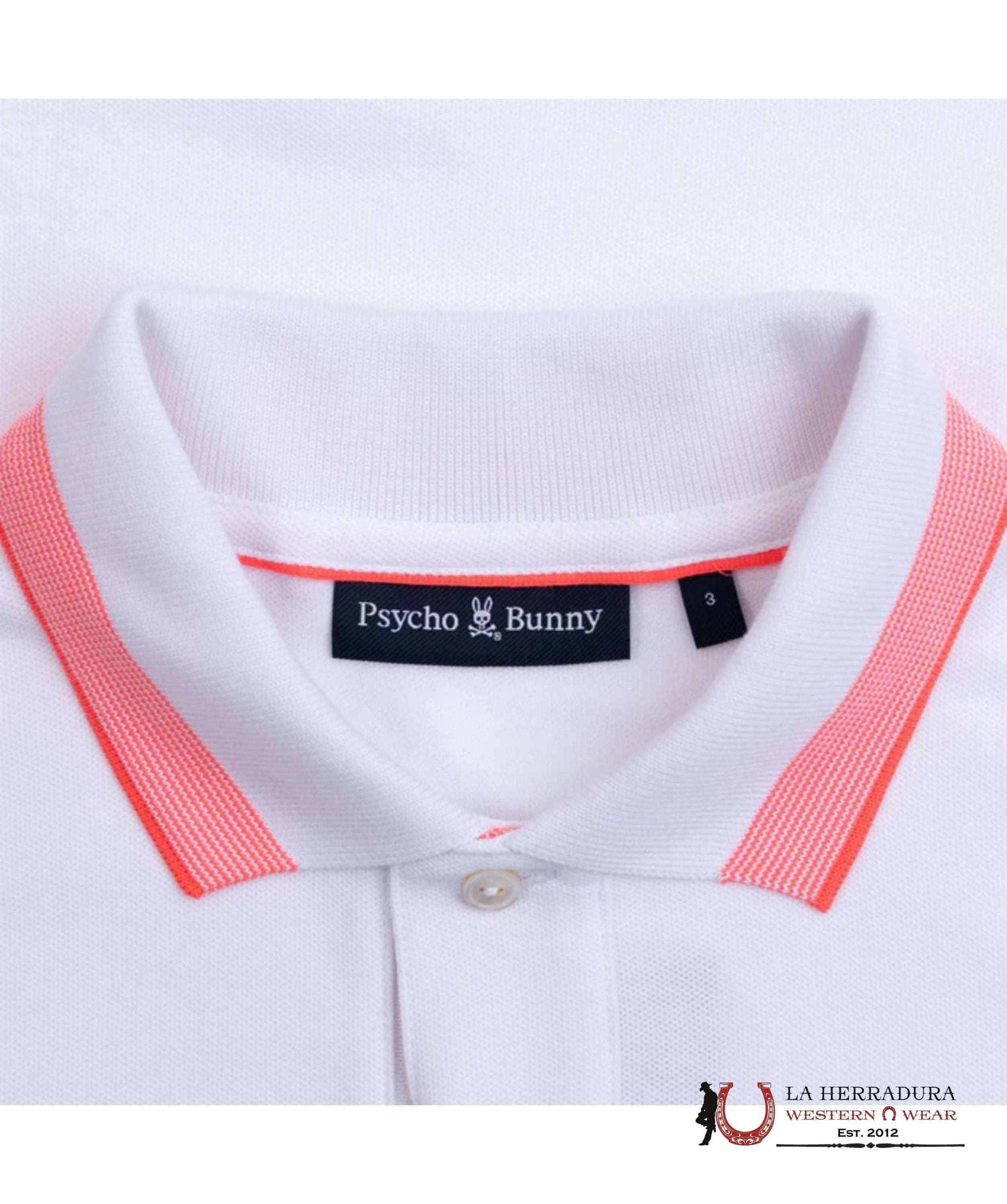 PSYCHO BUNNY QUEENSBURY PIQUE POLO ROPA HOMBRES