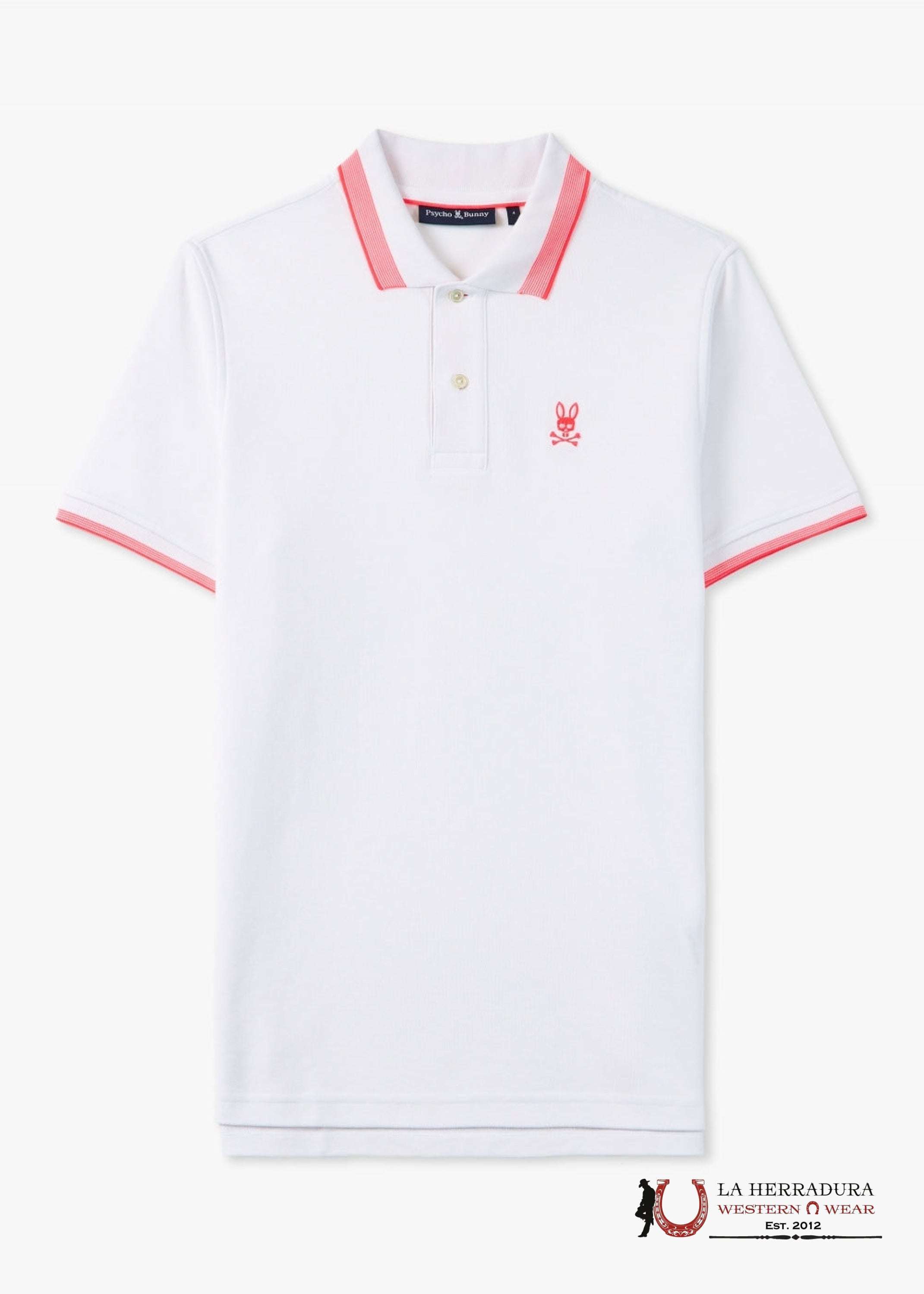 PSYCHO BUNNY QUEENSBURY PIQUE POLO ROPA HOMBRES