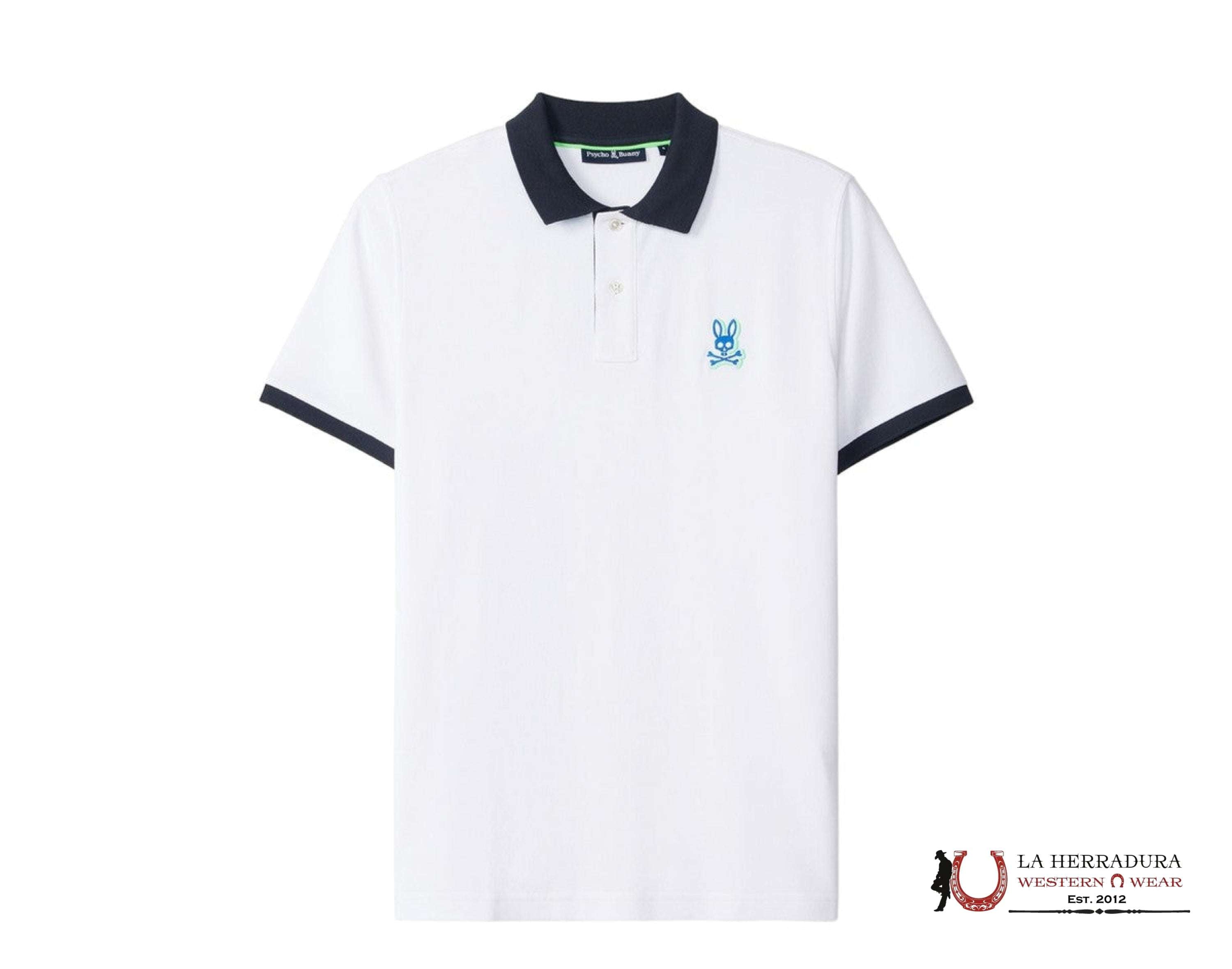 PSYCHO BUNNY SANDERSON PIQUE POLO ROPA HOMBRES