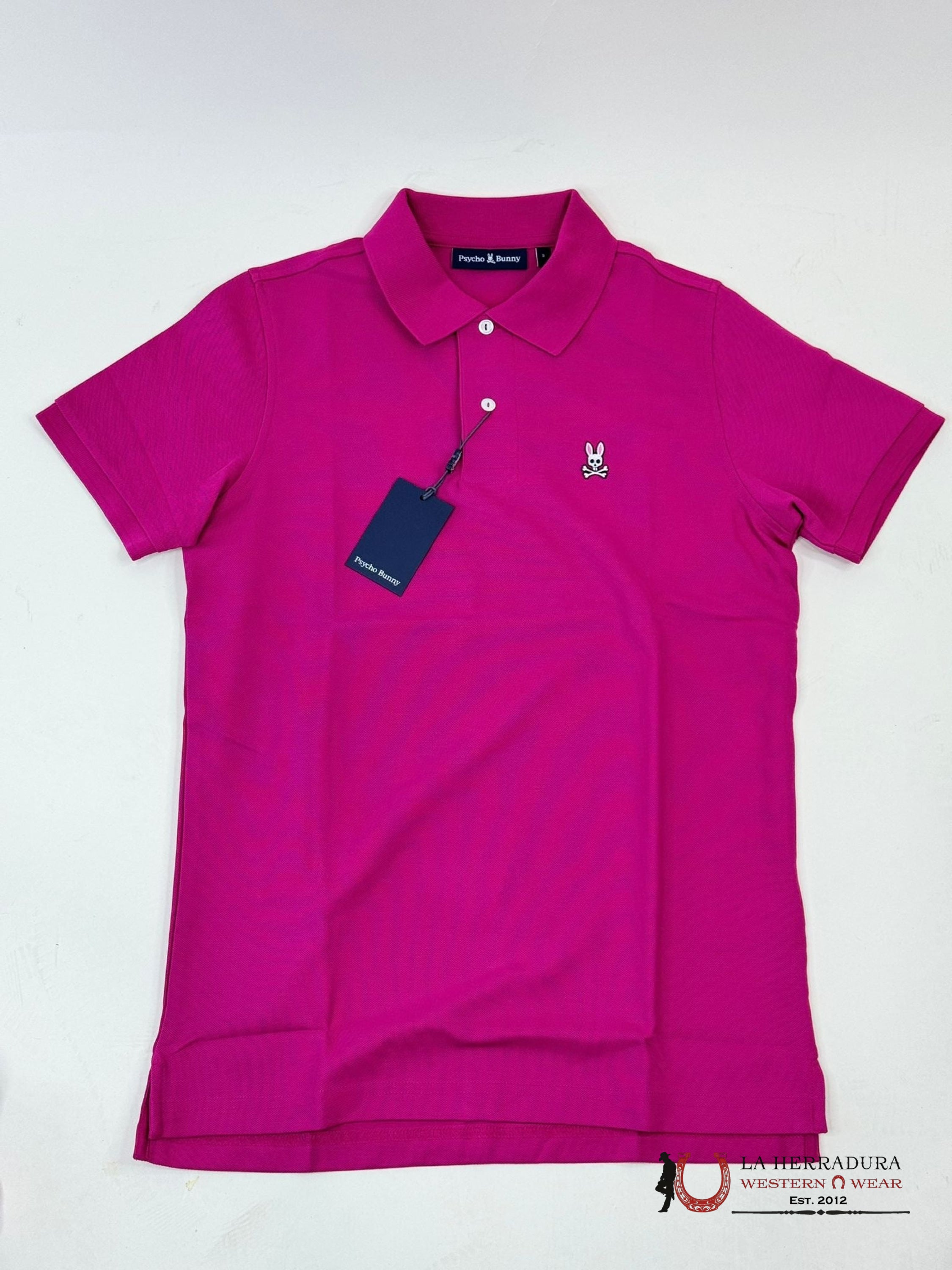 Psycho Bunny Wild Berry Classic Polo Ropa Hombres