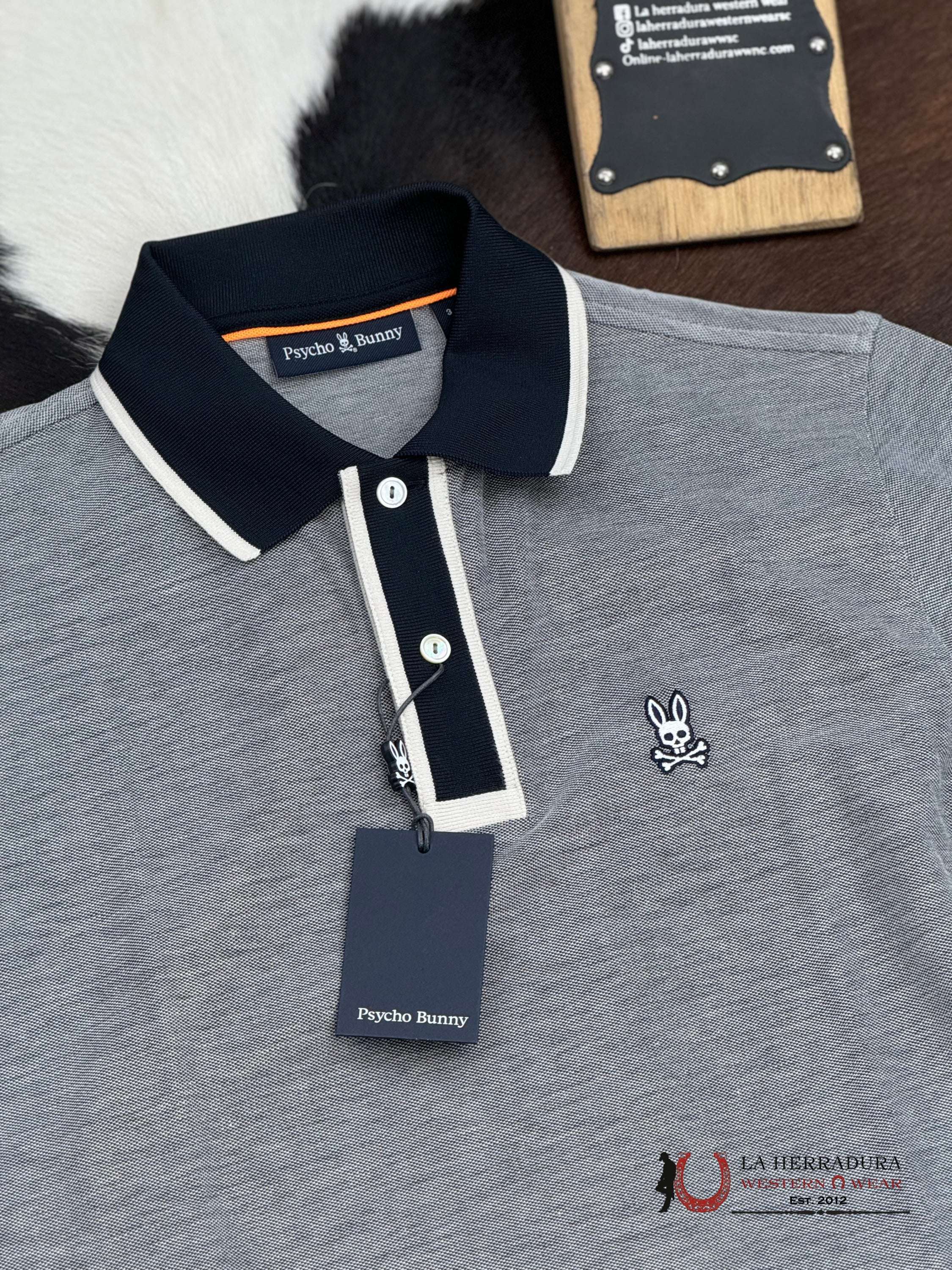 Psycho Bunny Woodway Oxford Polo Ropa Hombres