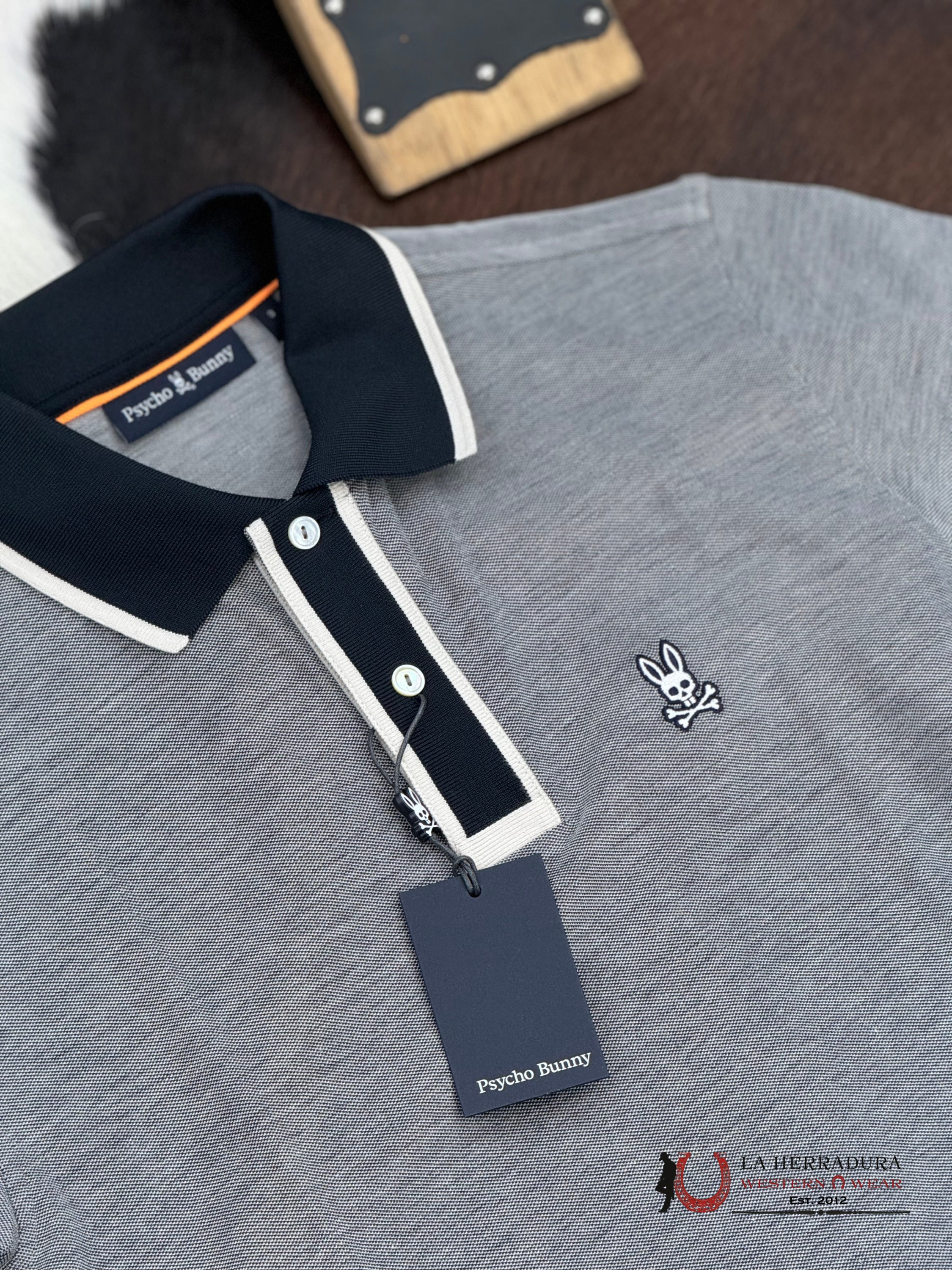 Psycho Bunny Woodway Oxford Polo Ropa Hombres