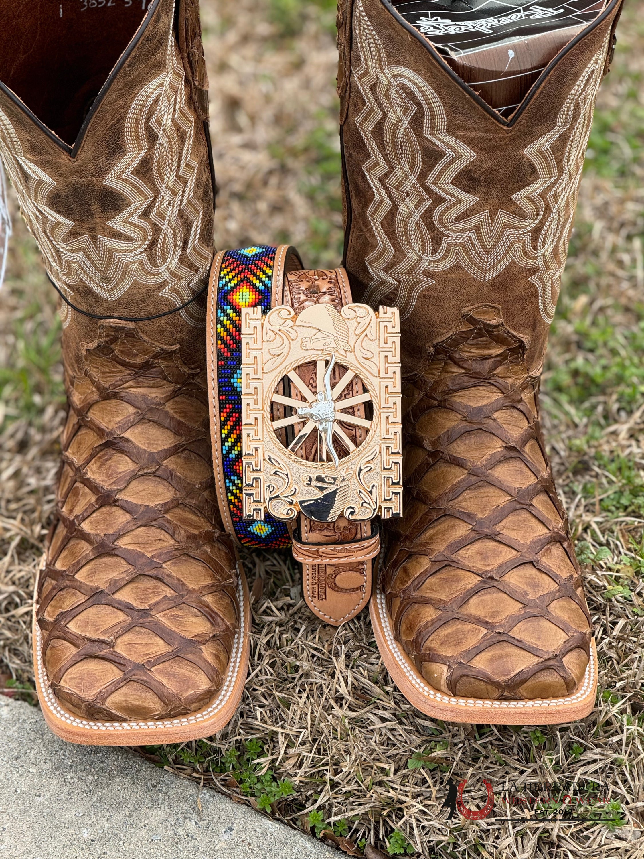 Ranchers Bigbass Caramel Palash Zac Botas Hombres