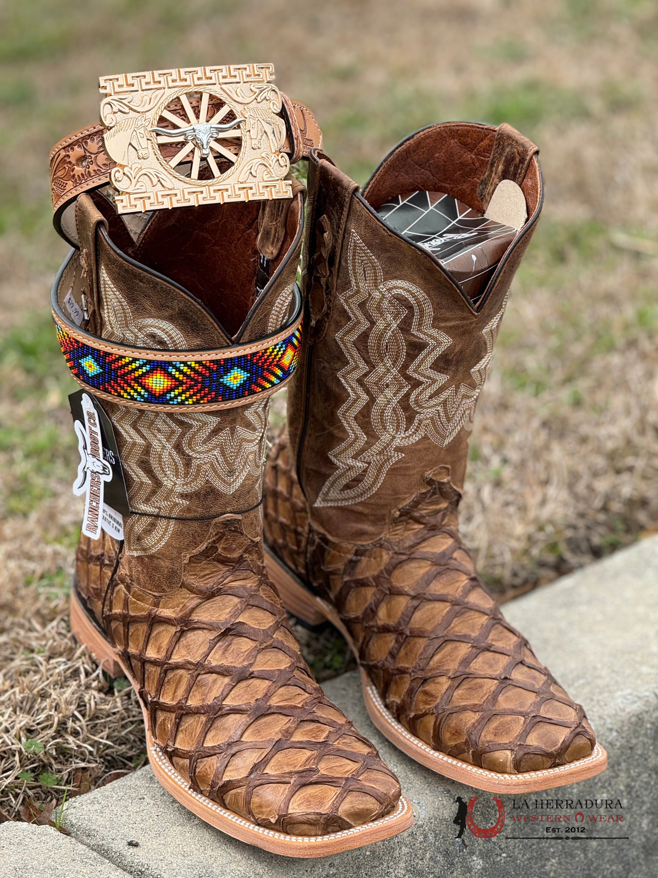 Ranchers Bigbass Caramel Palash Zac Botas Hombres