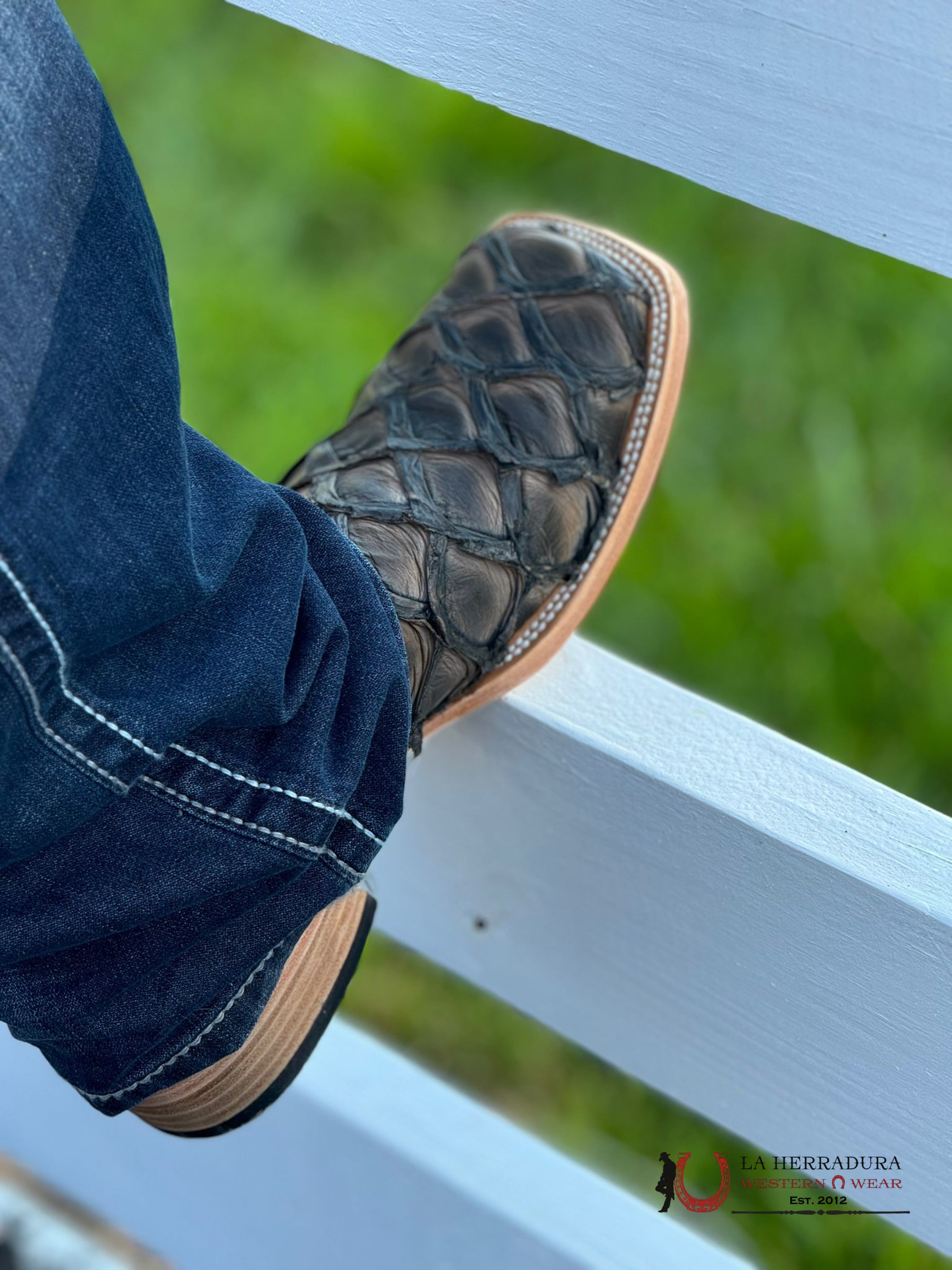 Ranchers Bigbass Caramel Black Rise Wild Mezcal Boot Botas Hombres