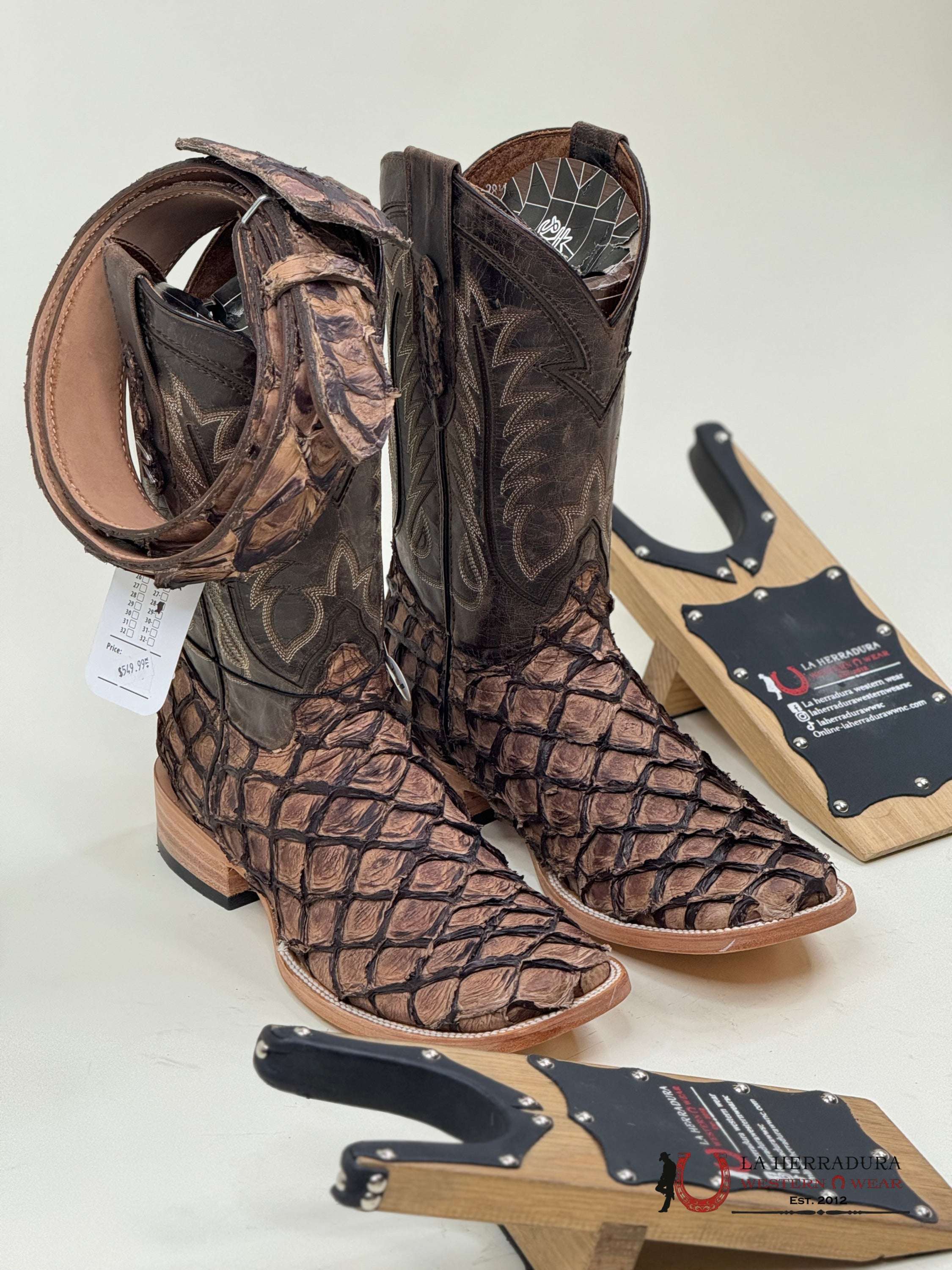 Ranchers Bigbass Charuto Md Brown Laramie Botas Hombres