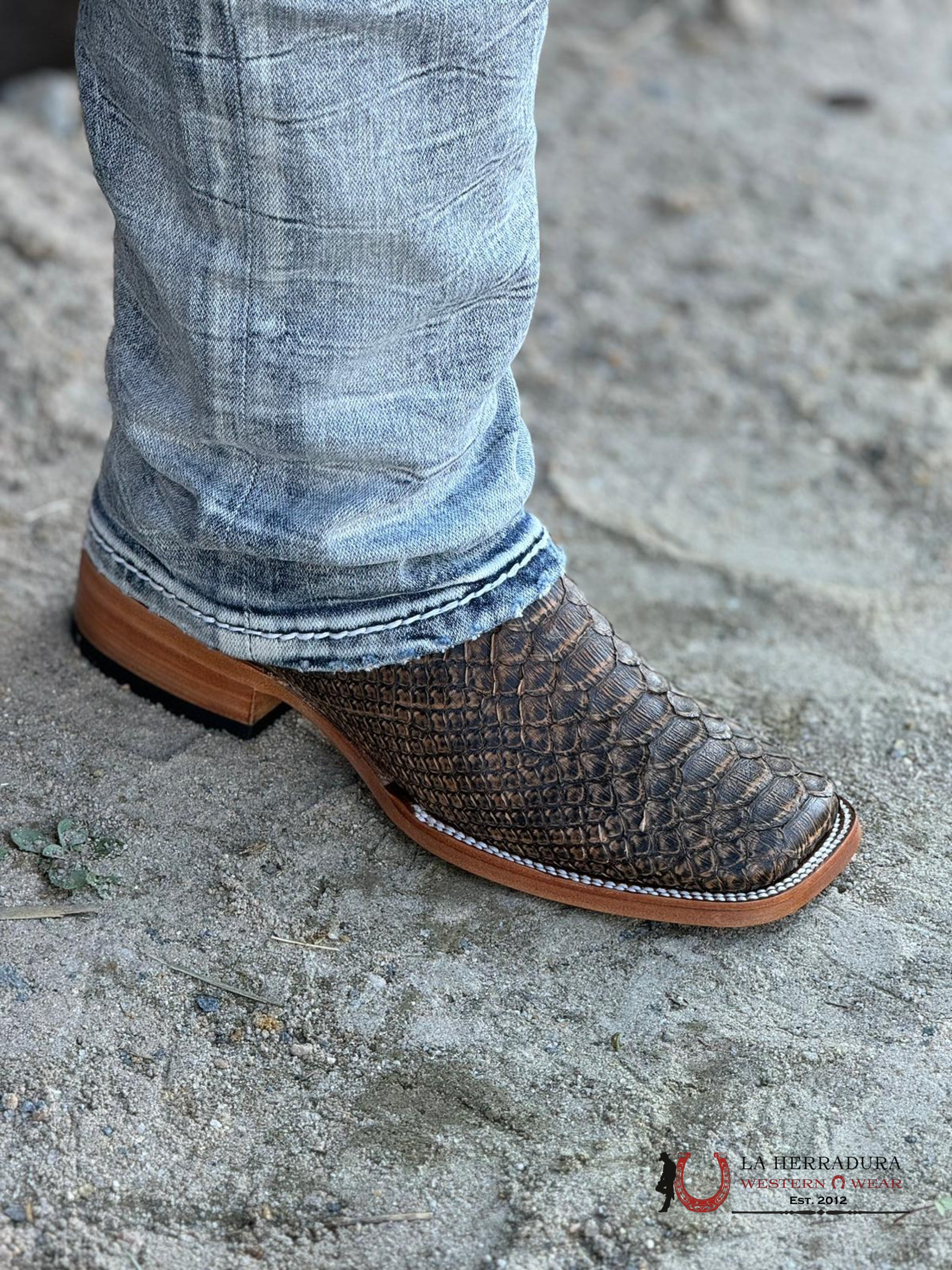 Ranchers Python Umber Campeche Botas Hombres