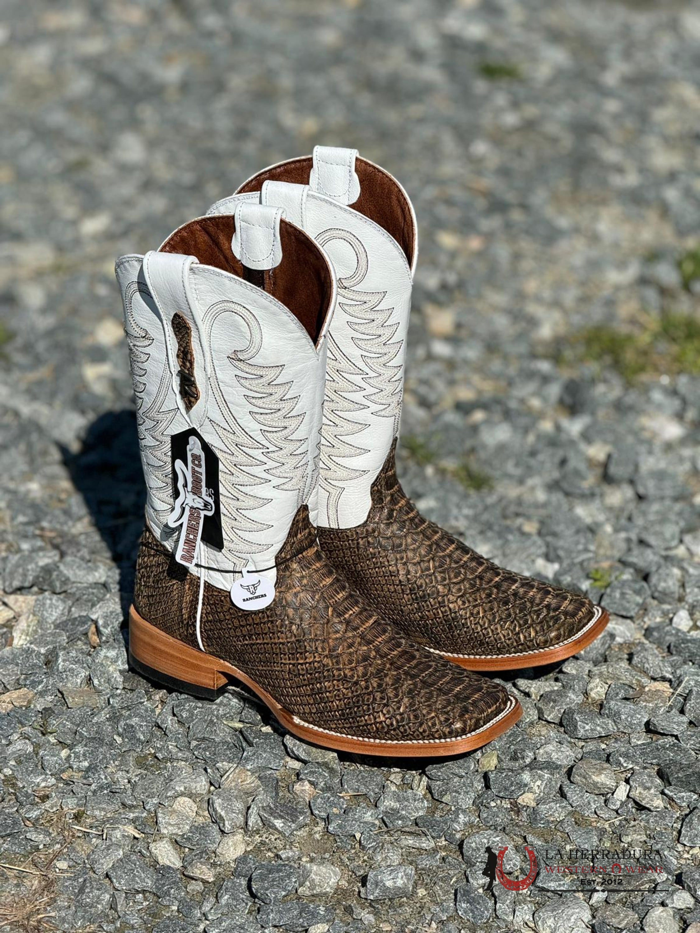 Ranchers Python Umber Campeche Botas Hombres